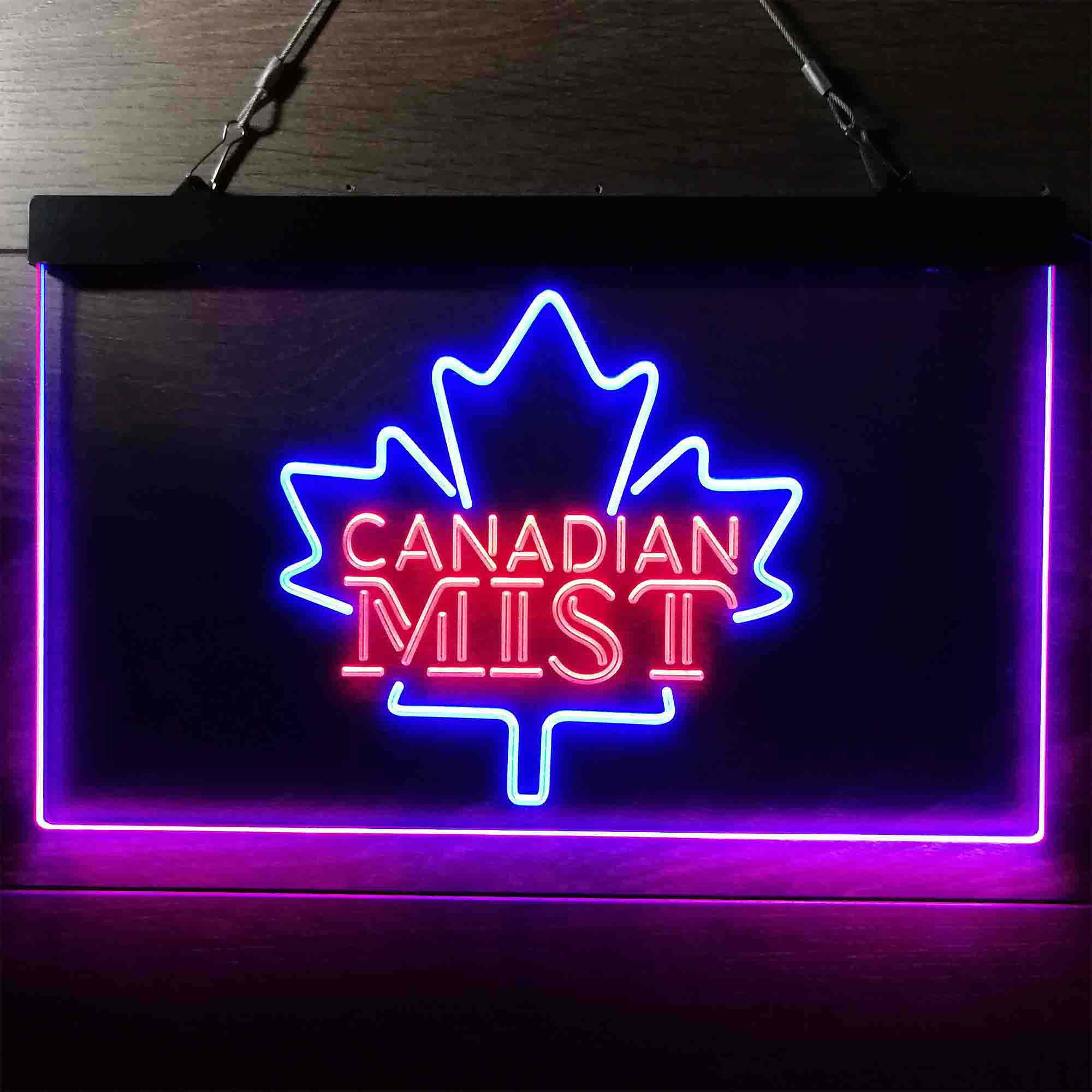 Canadian Mist Maple Leaf Neon LED Sign