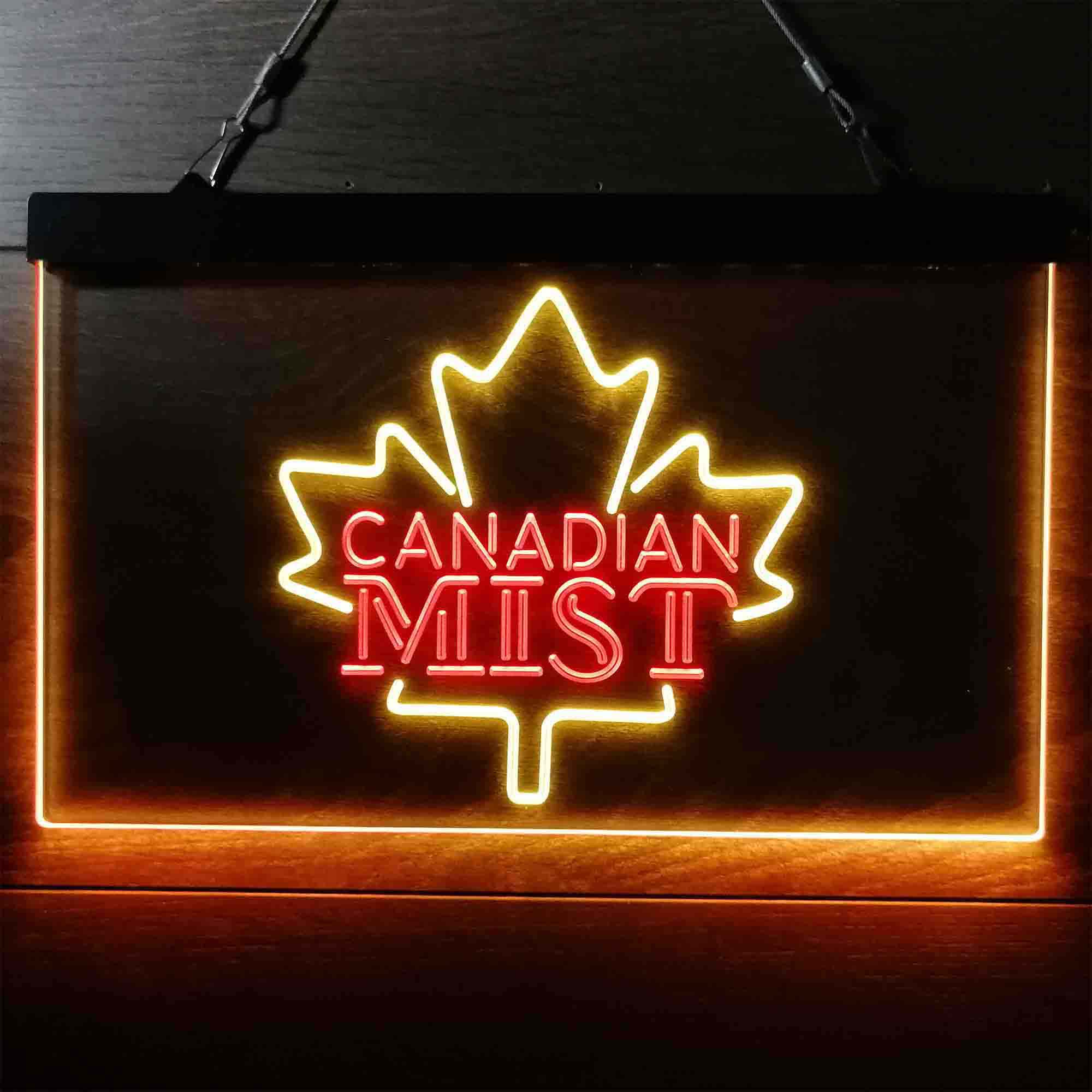 Canadian Mist Maple Leaf Neon LED Sign