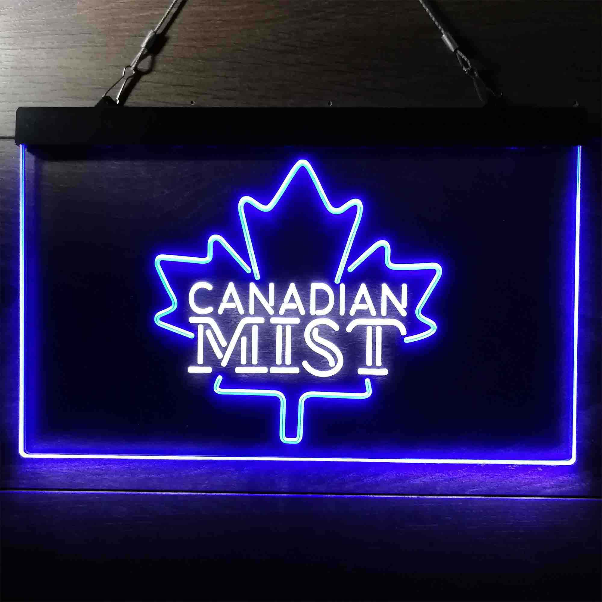 Canadian Mist Maple Leaf Neon LED Sign