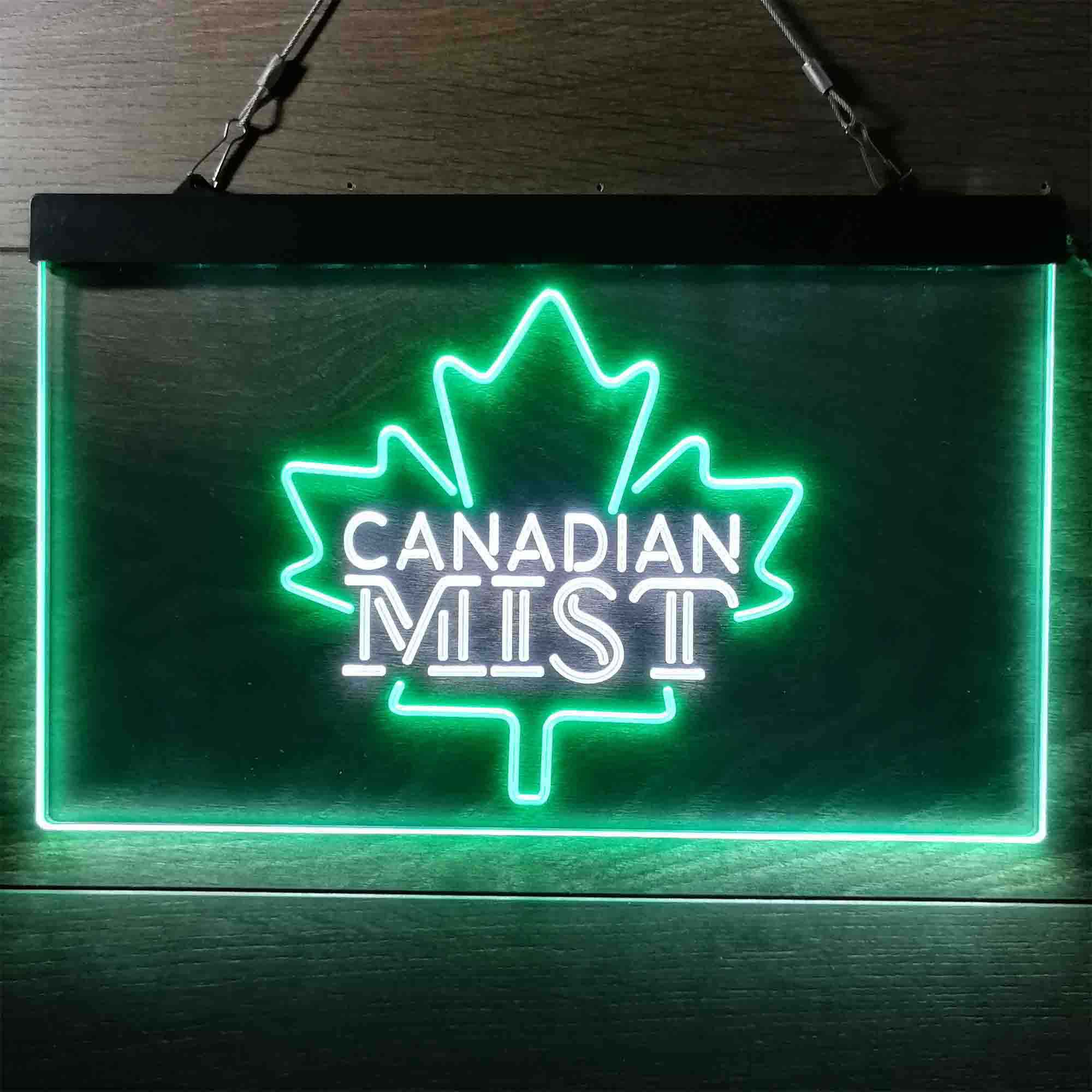 Canadian Mist Maple Leaf Neon LED Sign