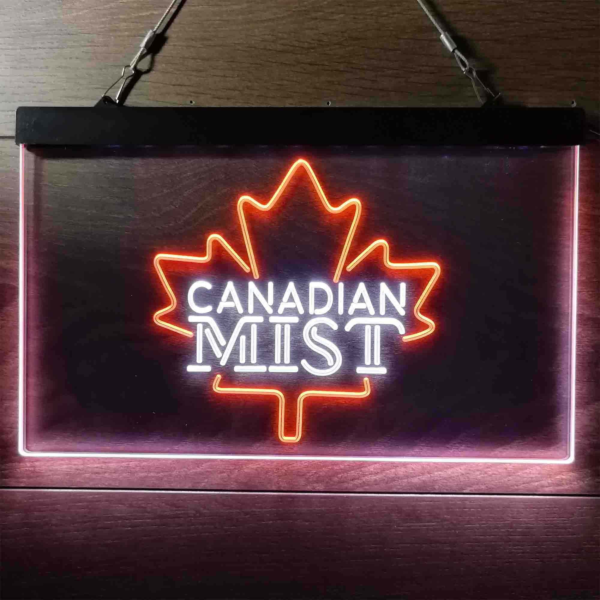 Canadian Mist Maple Leaf Neon LED Sign