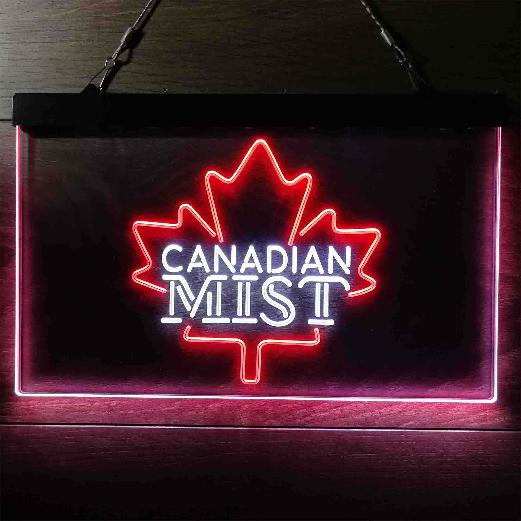 Canadian Mist Maple Leaf Neon LED Sign