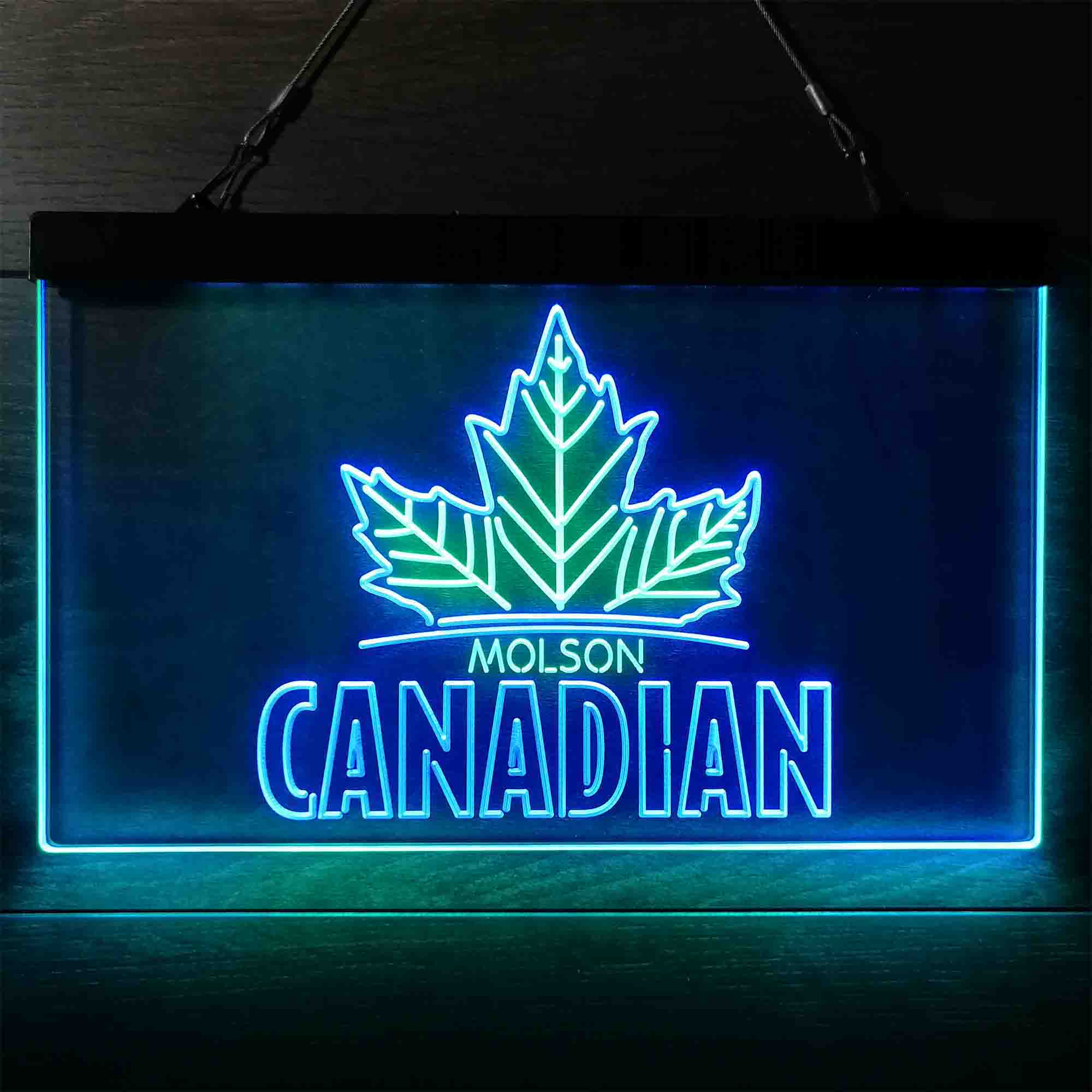 Canadian Molson Maple Leaf Neon LED Sign