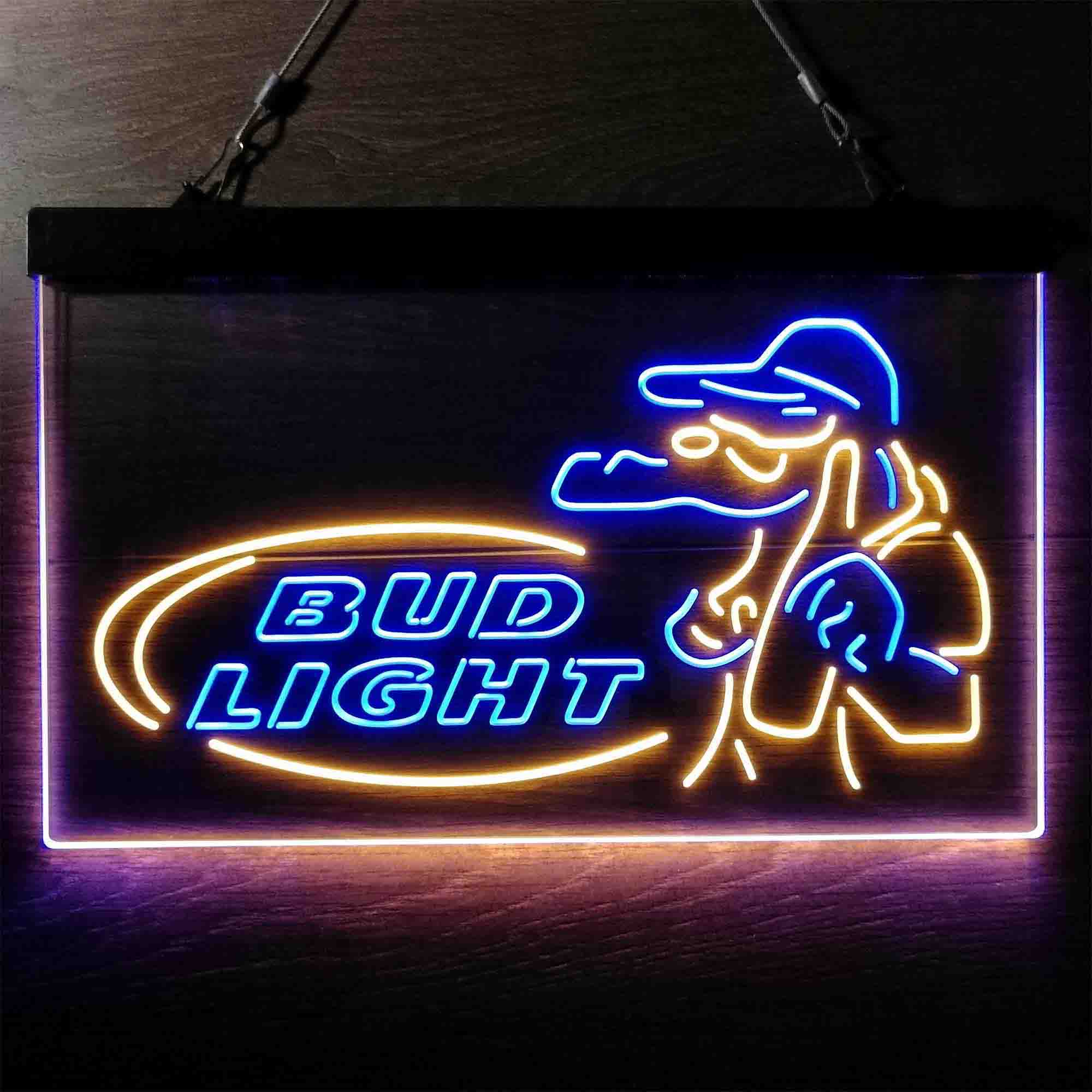 Gators Bud Light Neon LED Sign