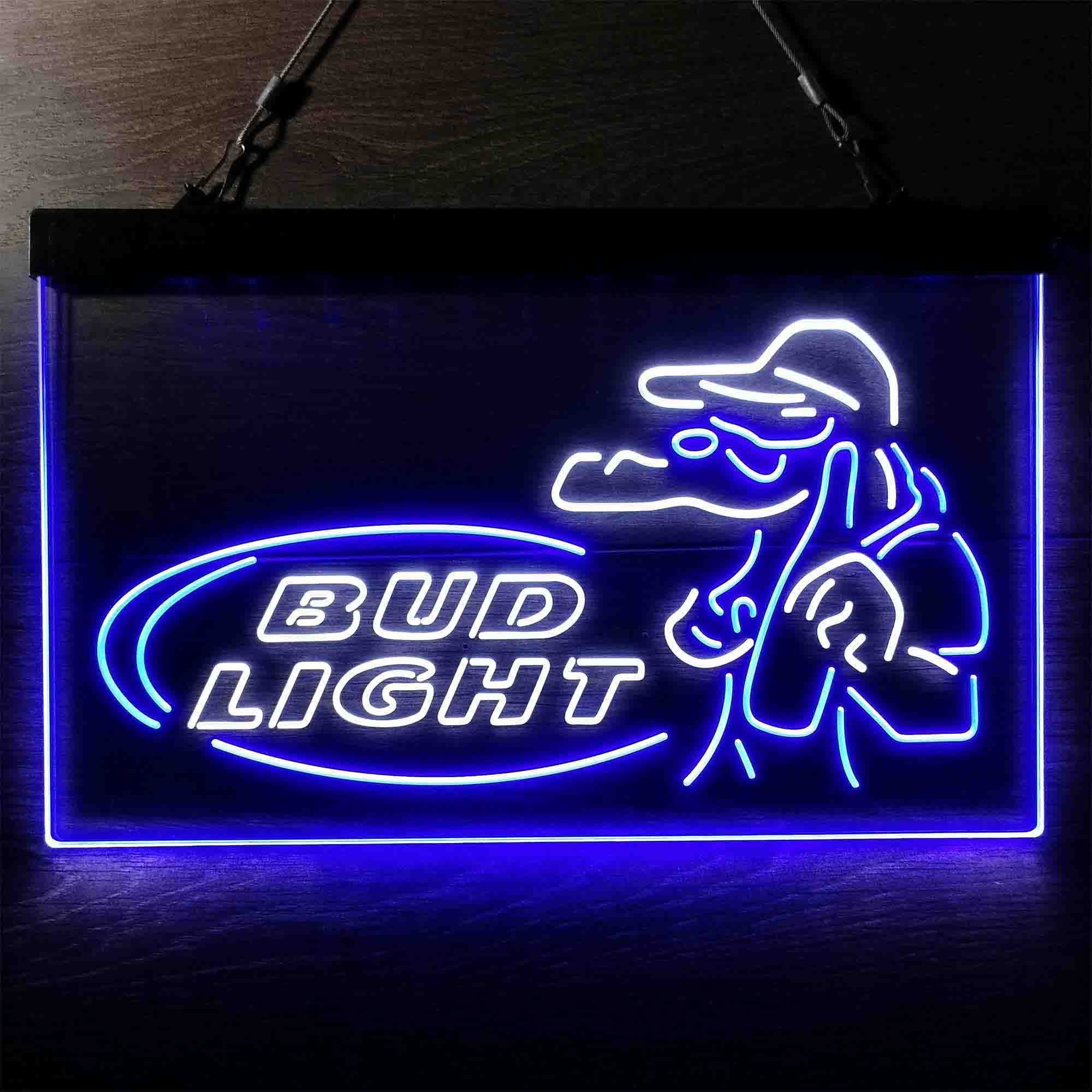 Gators Bud Light Neon LED Sign