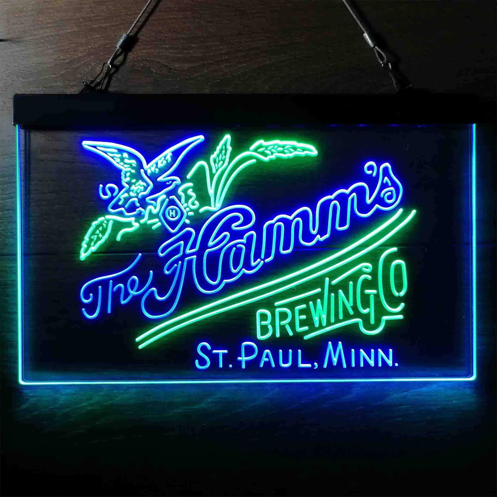 The Hamm's Brewing Company Neon LED Sign