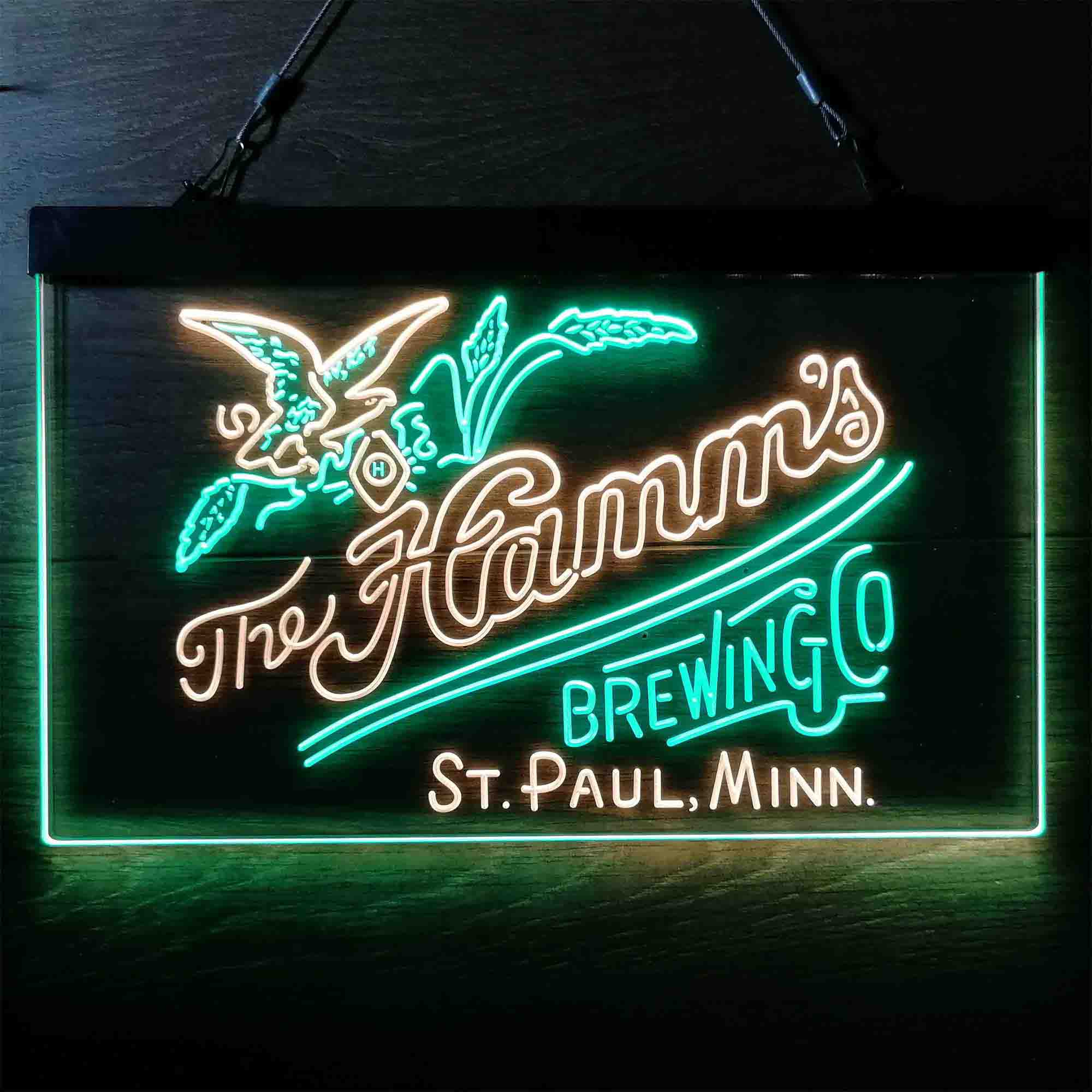 The Hamm's Brewing Company Neon LED Sign