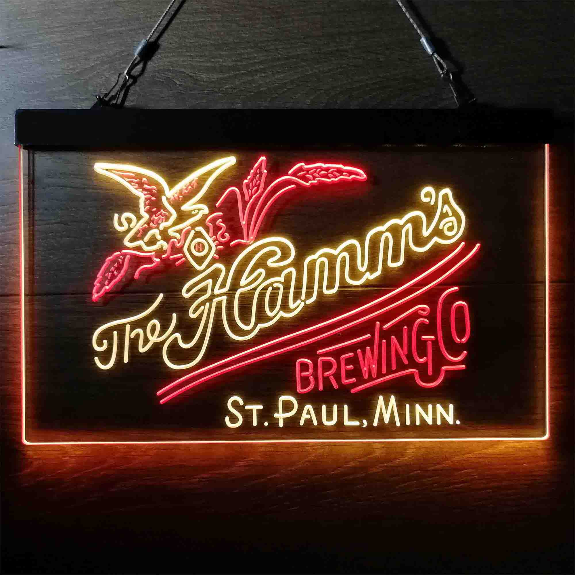 The Hamm's Brewing Company Neon LED Sign