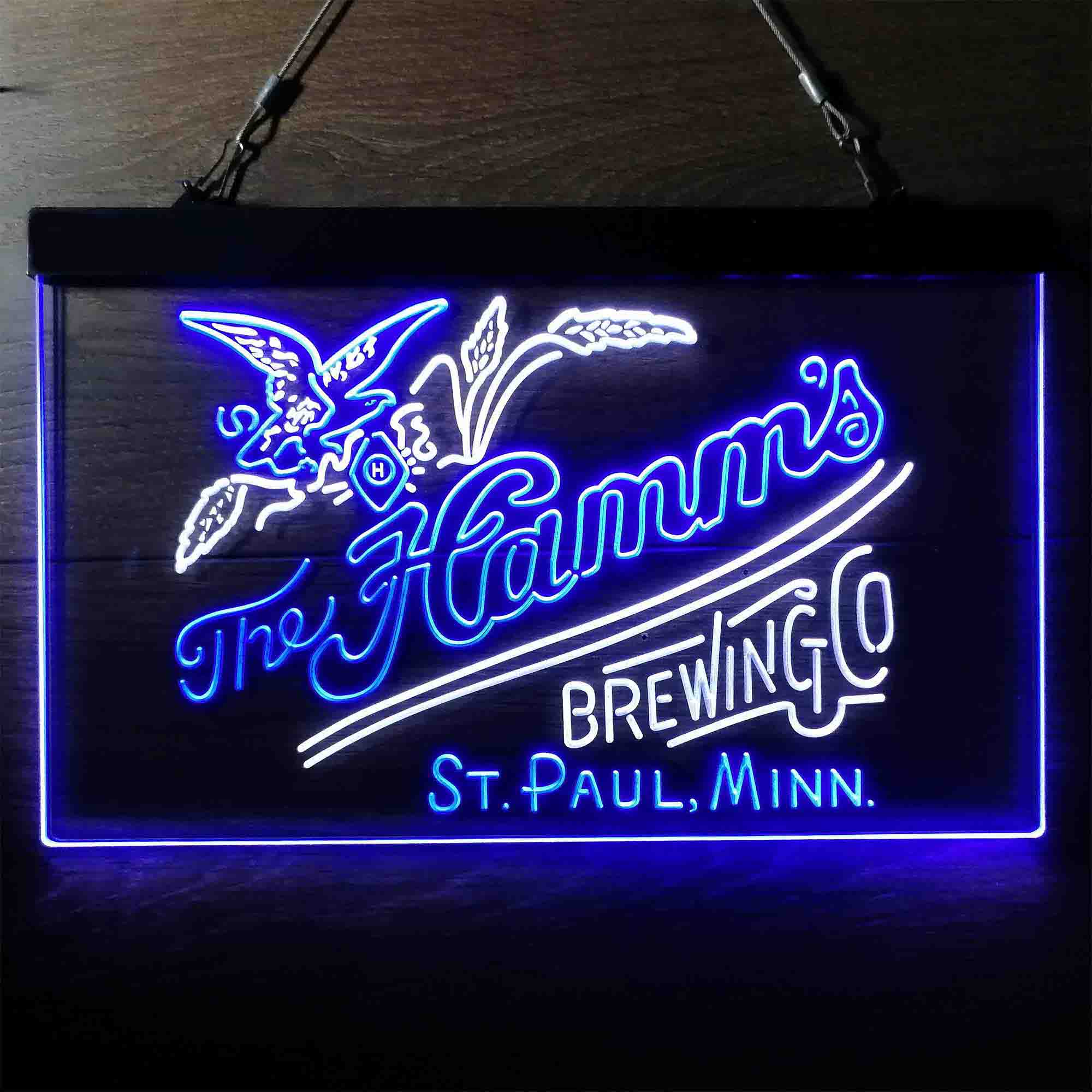 The Hamm's Brewing Company Neon LED Sign