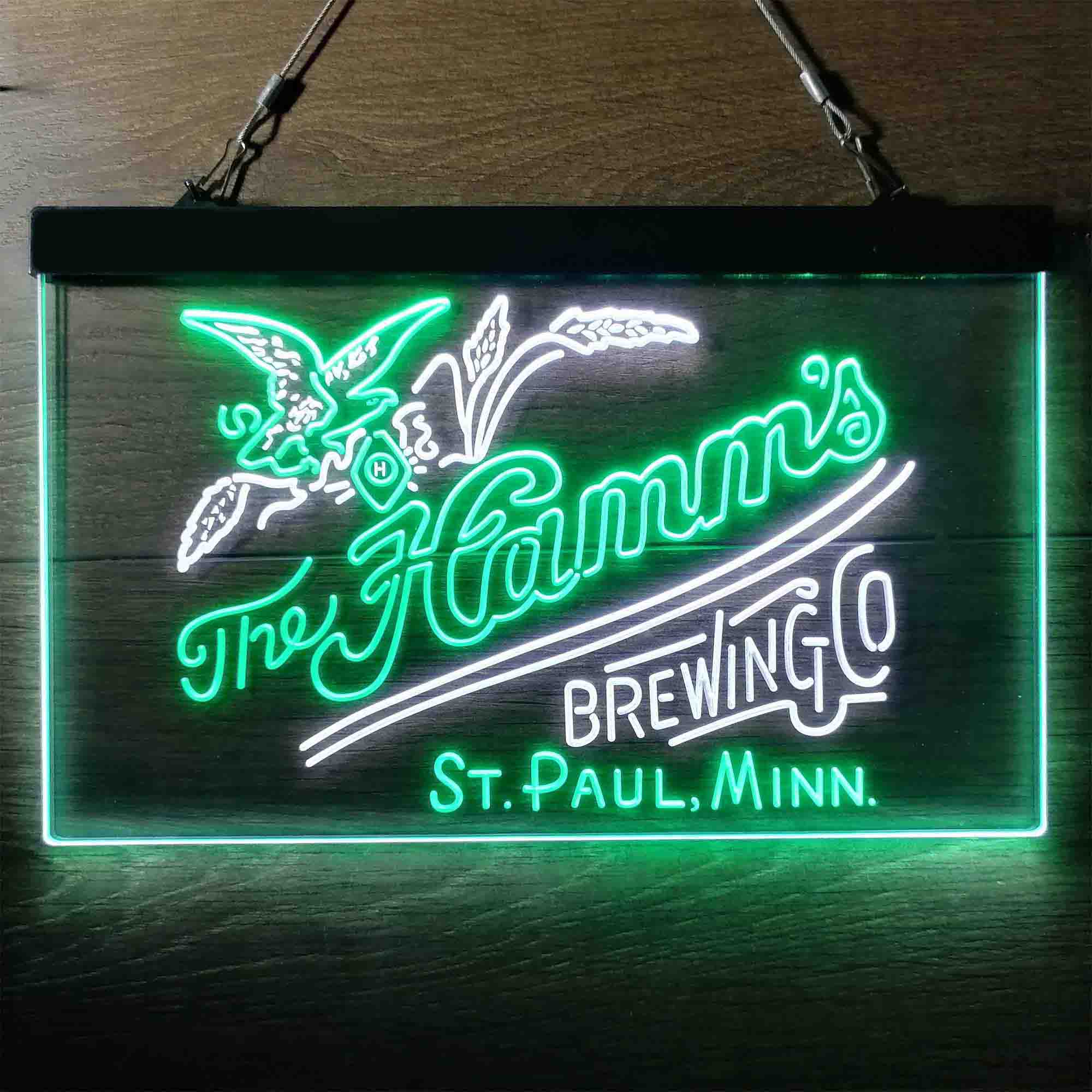 The Hamm's Brewing Company Neon LED Sign