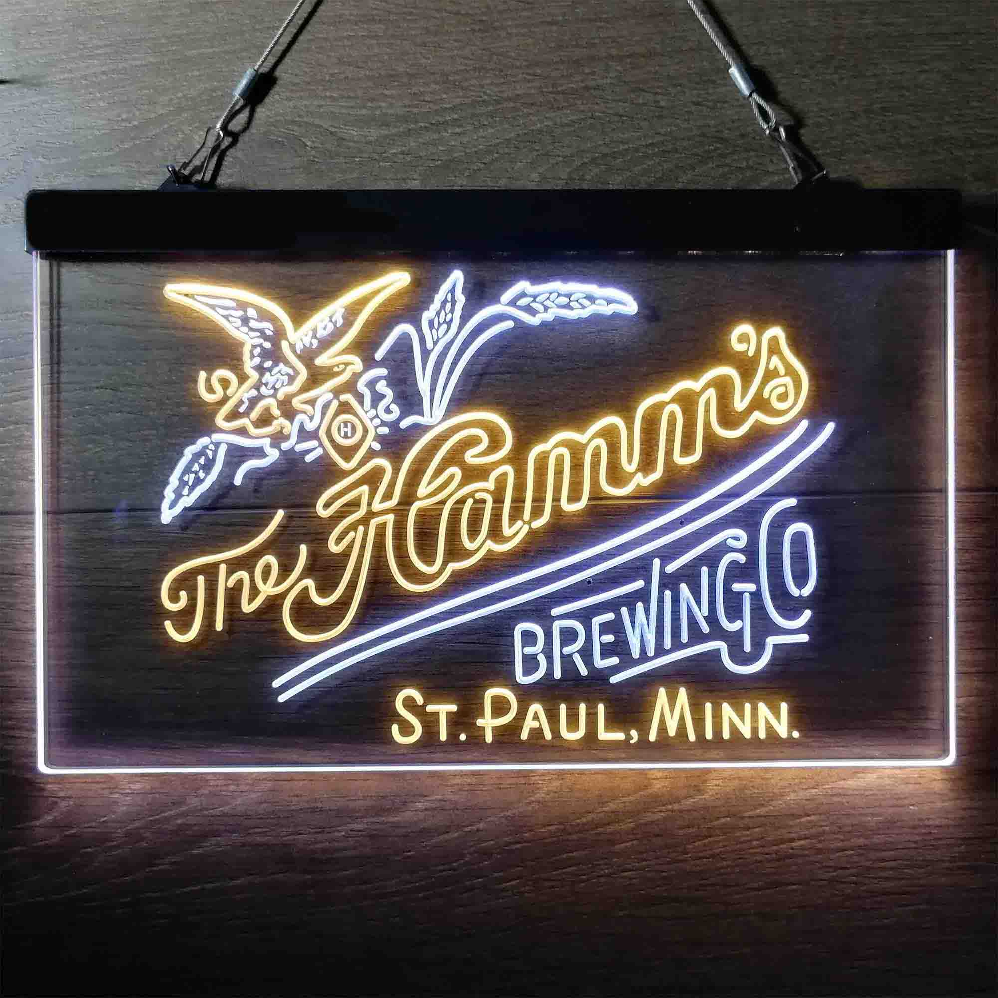 The Hamm's Brewing Company Neon LED Sign