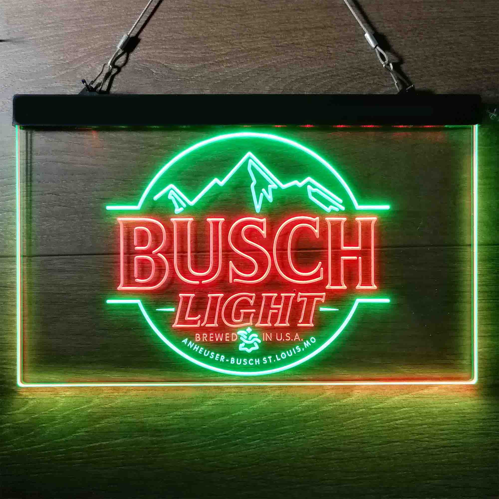 Busch Light Brewed in USA Neon LED Sign