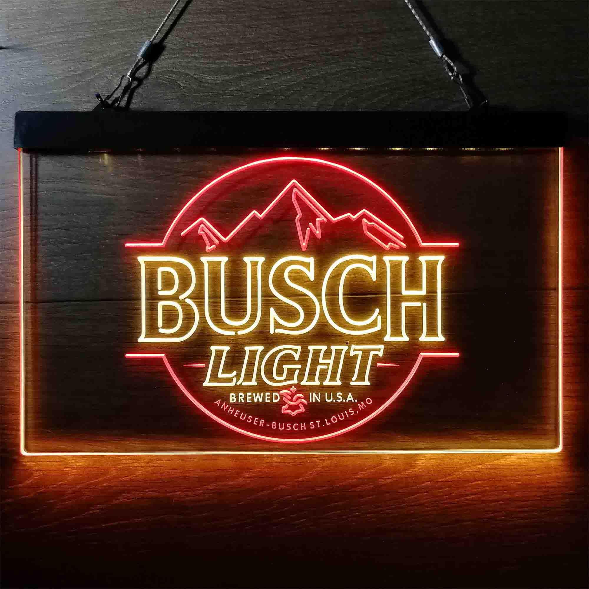 Busch Light Brewed in USA Neon LED Sign