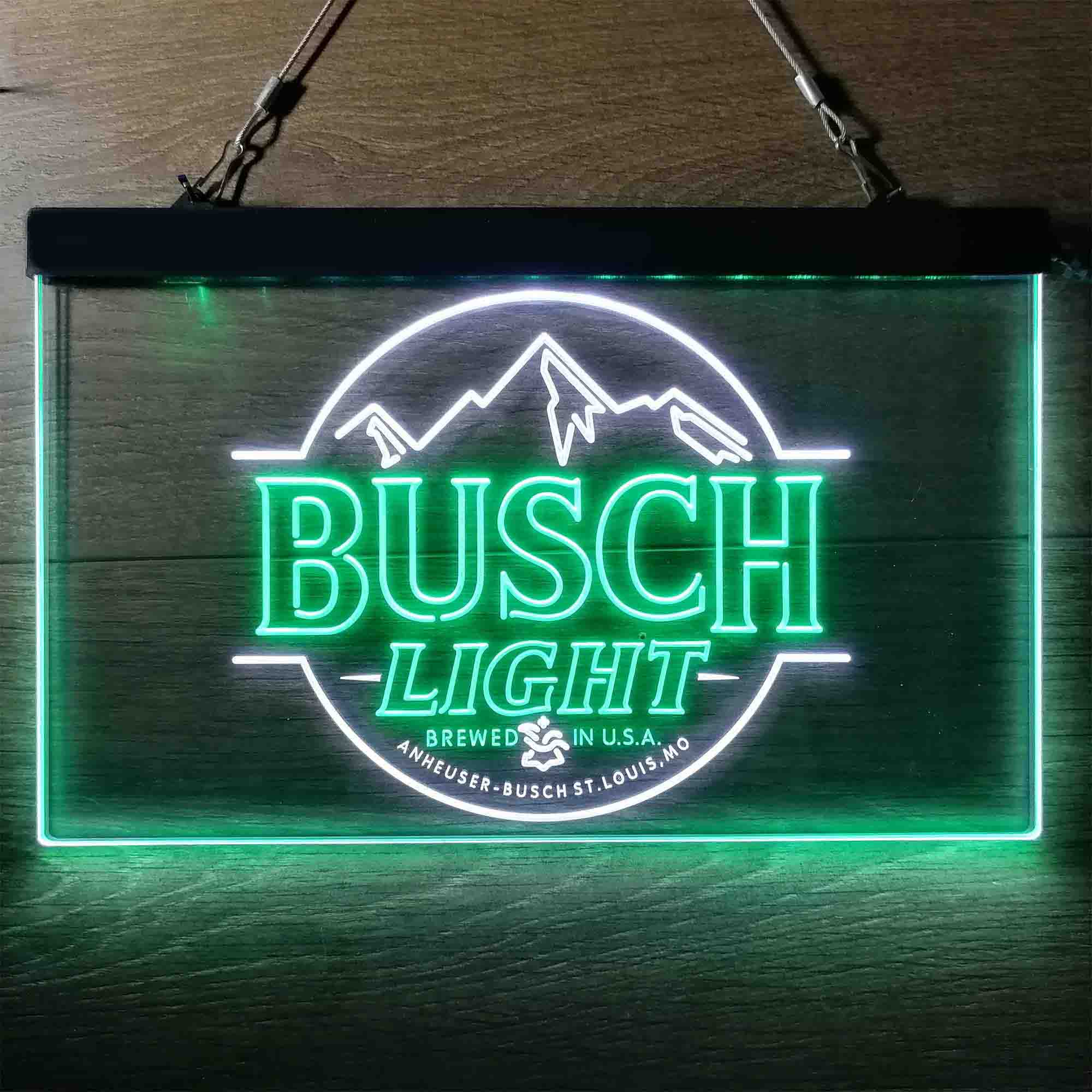 Busch Light Brewed in USA Neon LED Sign