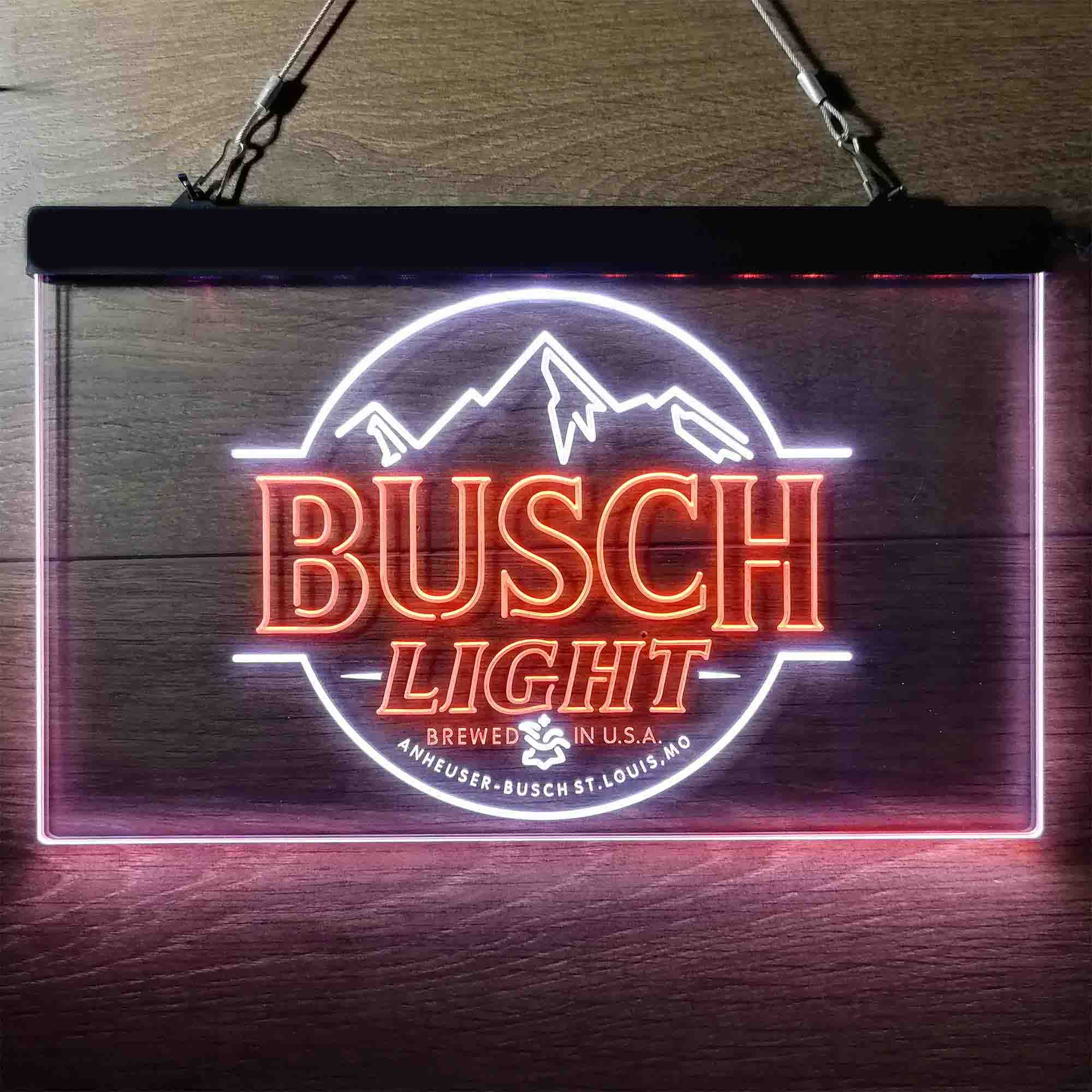 Busch Light Brewed in USA Neon LED Sign