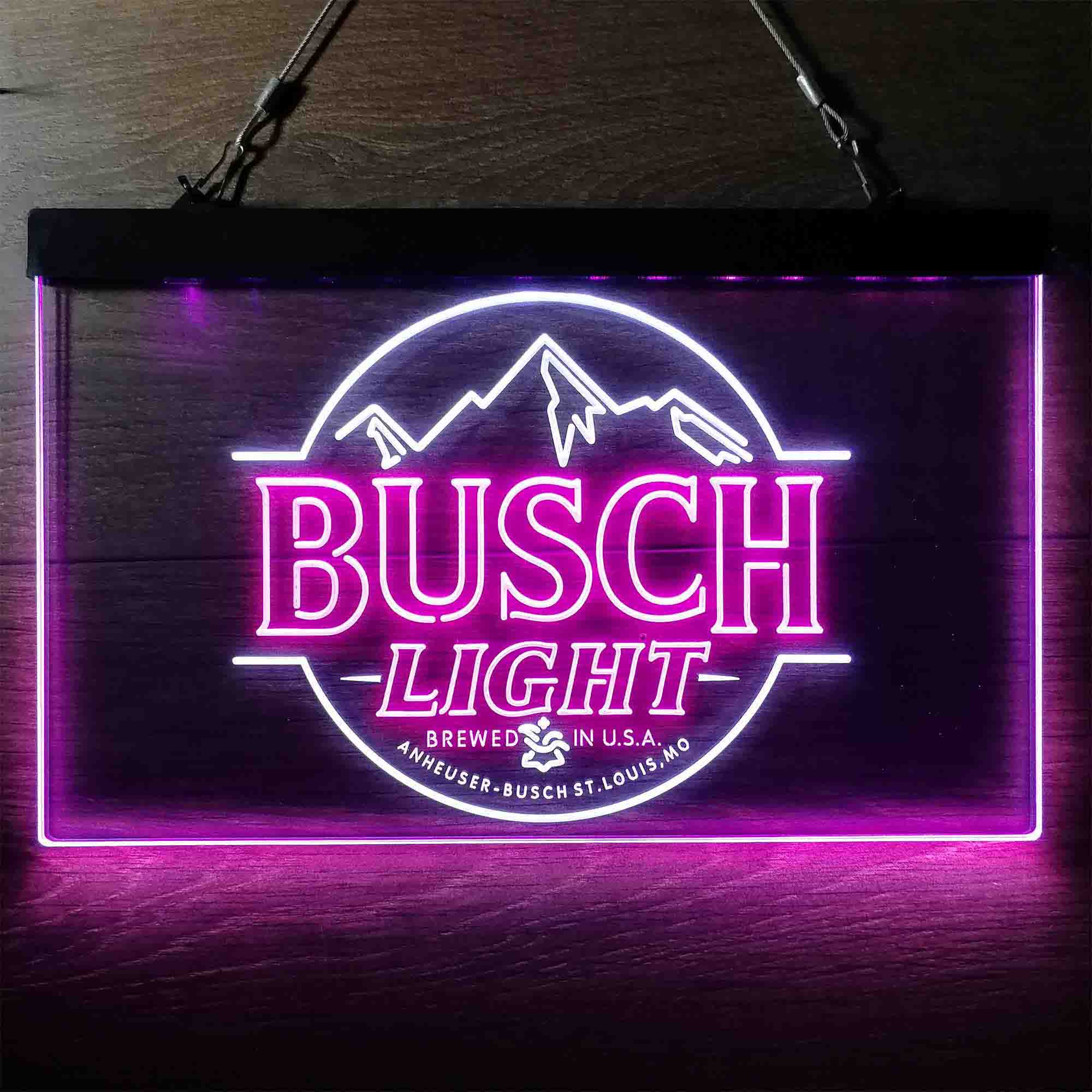 Busch Light Brewed in USA Neon LED Sign