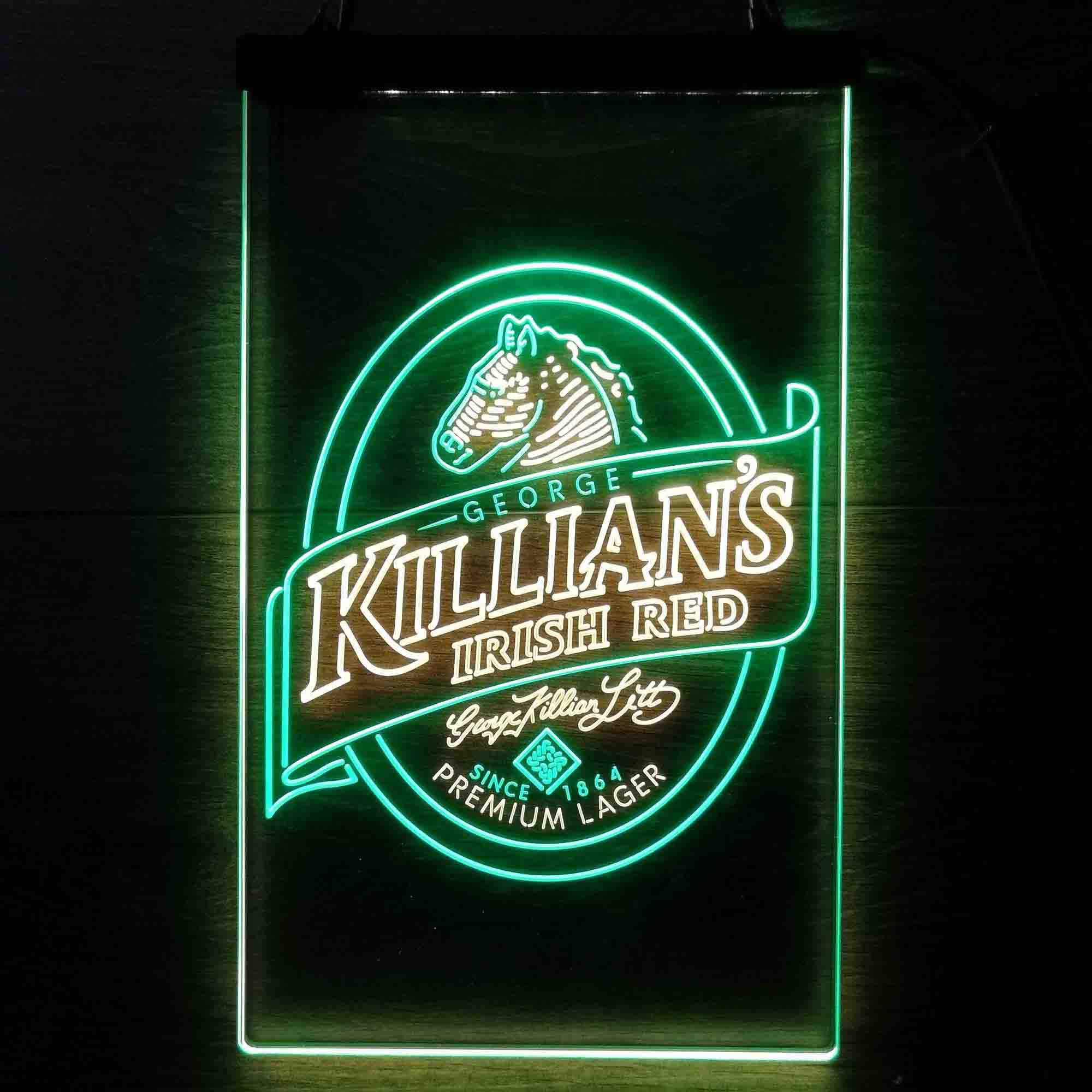 George Killian's Irish Red Premium Lager Neon Sign - LED LAB CAVE