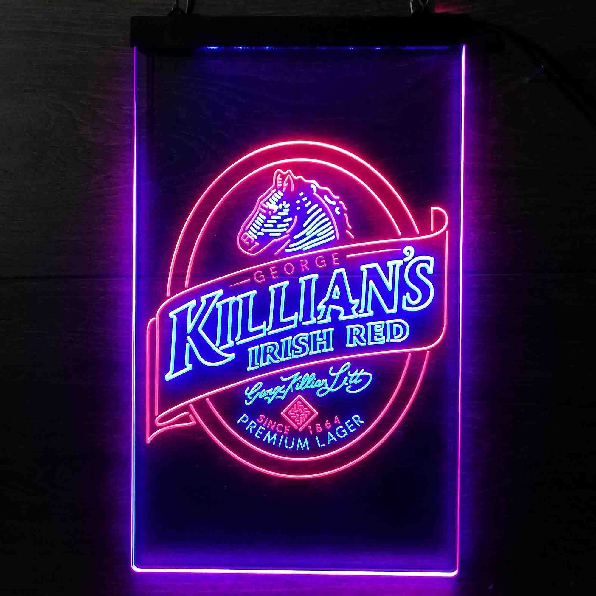 George Killian's Irish Red Premium Lager Neon LED Sign