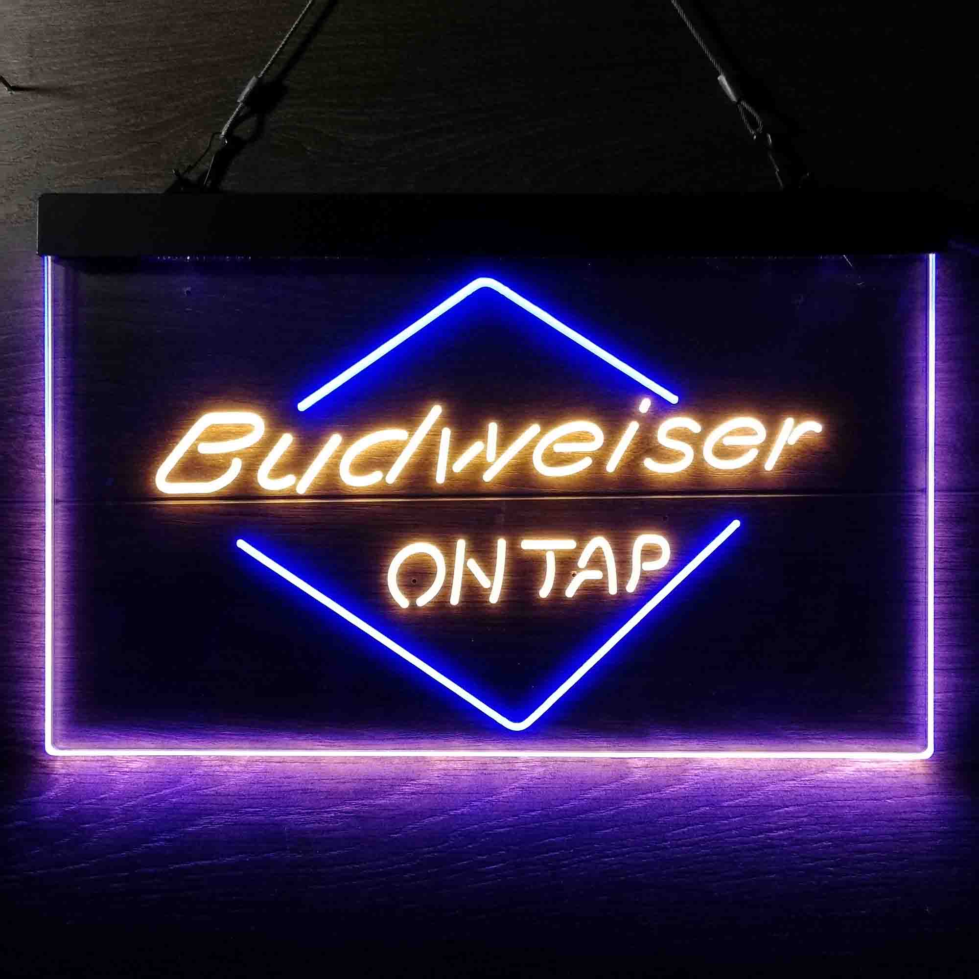 Budweiser On Tap Beer Neon LED Sign