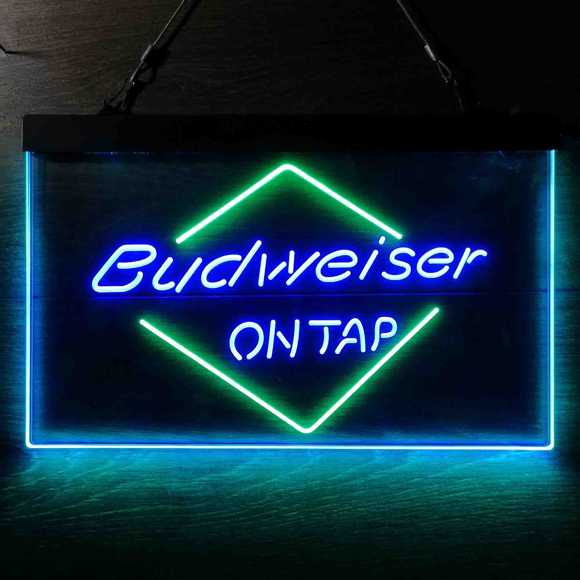 Budweiser On Tap Beer Neon LED Sign