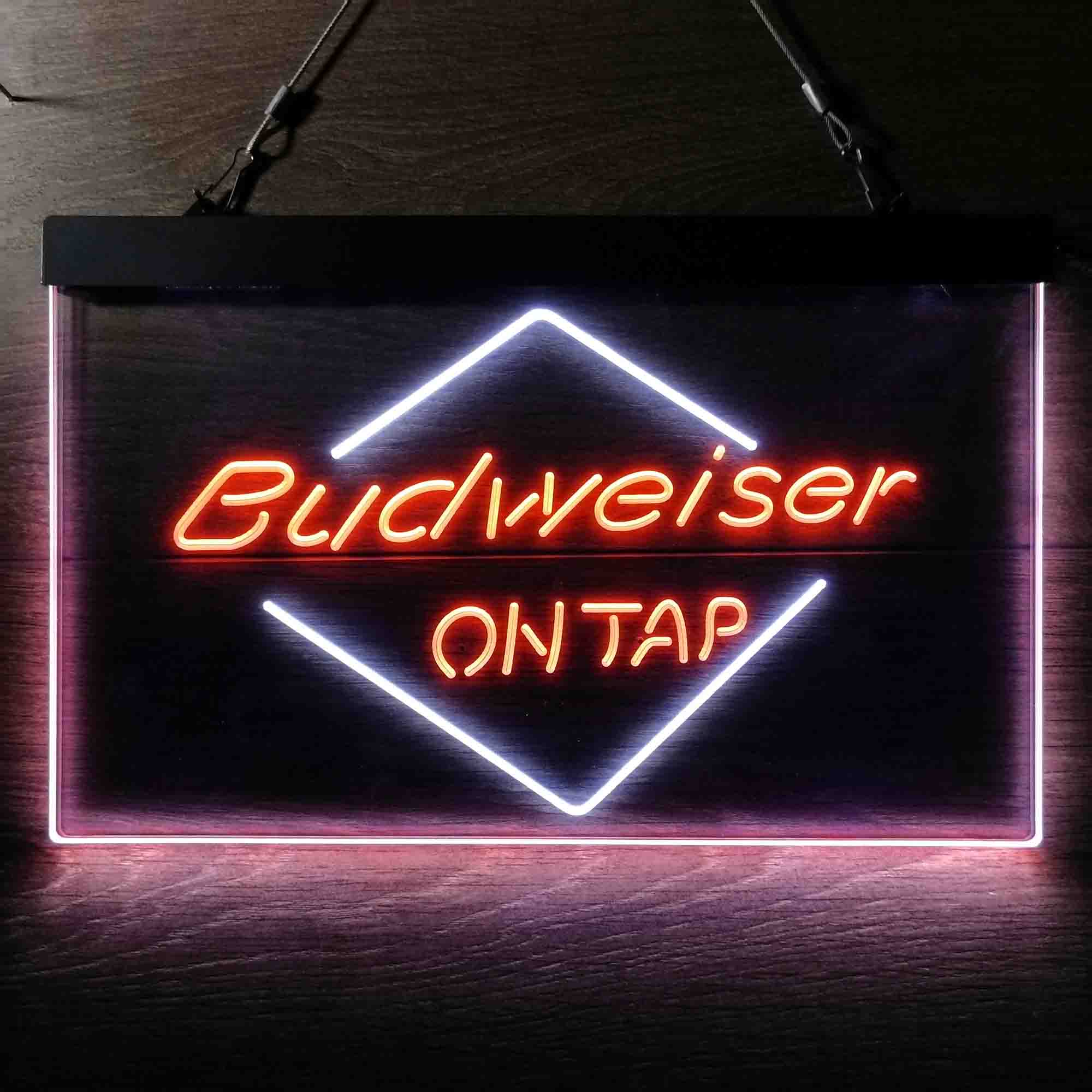 Budweiser On Tap Beer Neon LED Sign