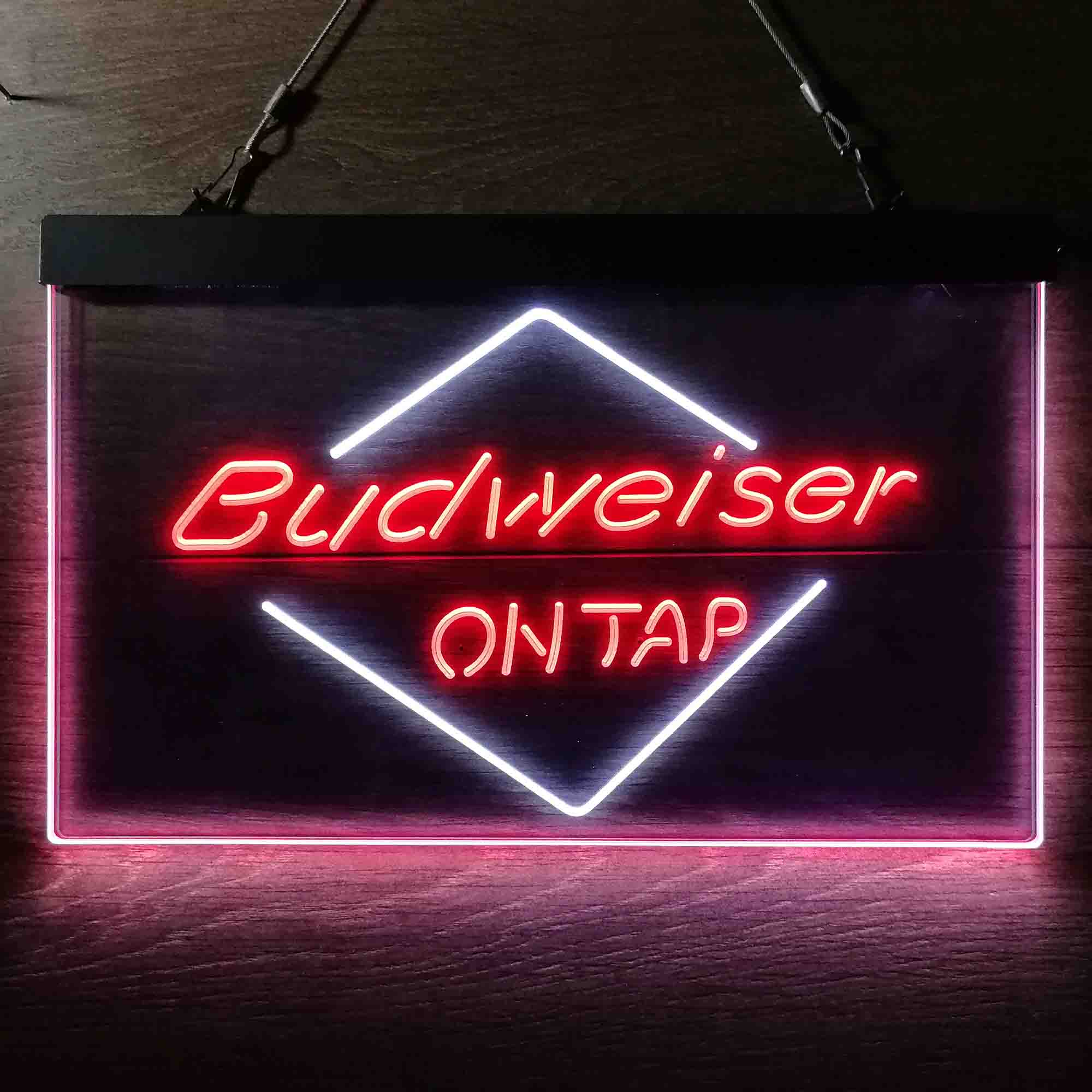 Budweiser On Tap Beer Neon LED Sign