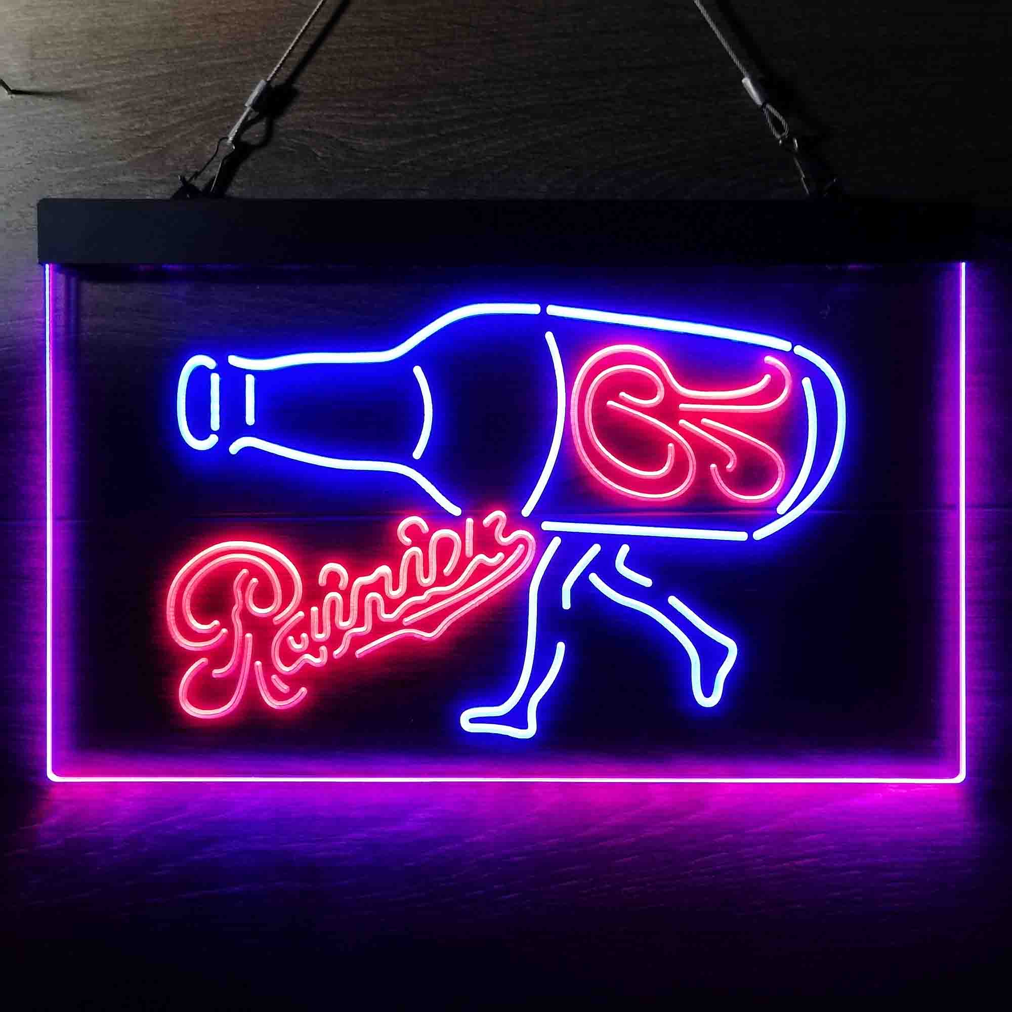 Rainier Walking Bottle Neon LED Sign