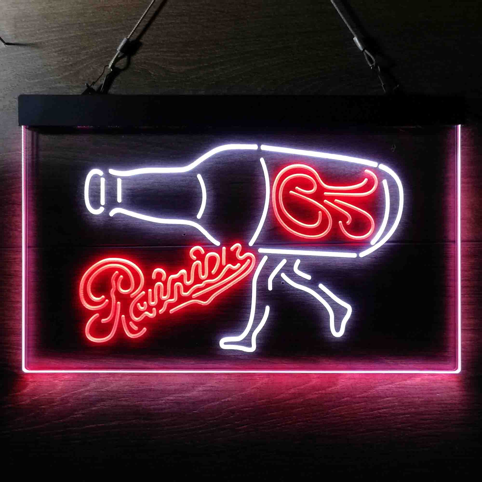 Rainier Walking Bottle Neon LED Sign