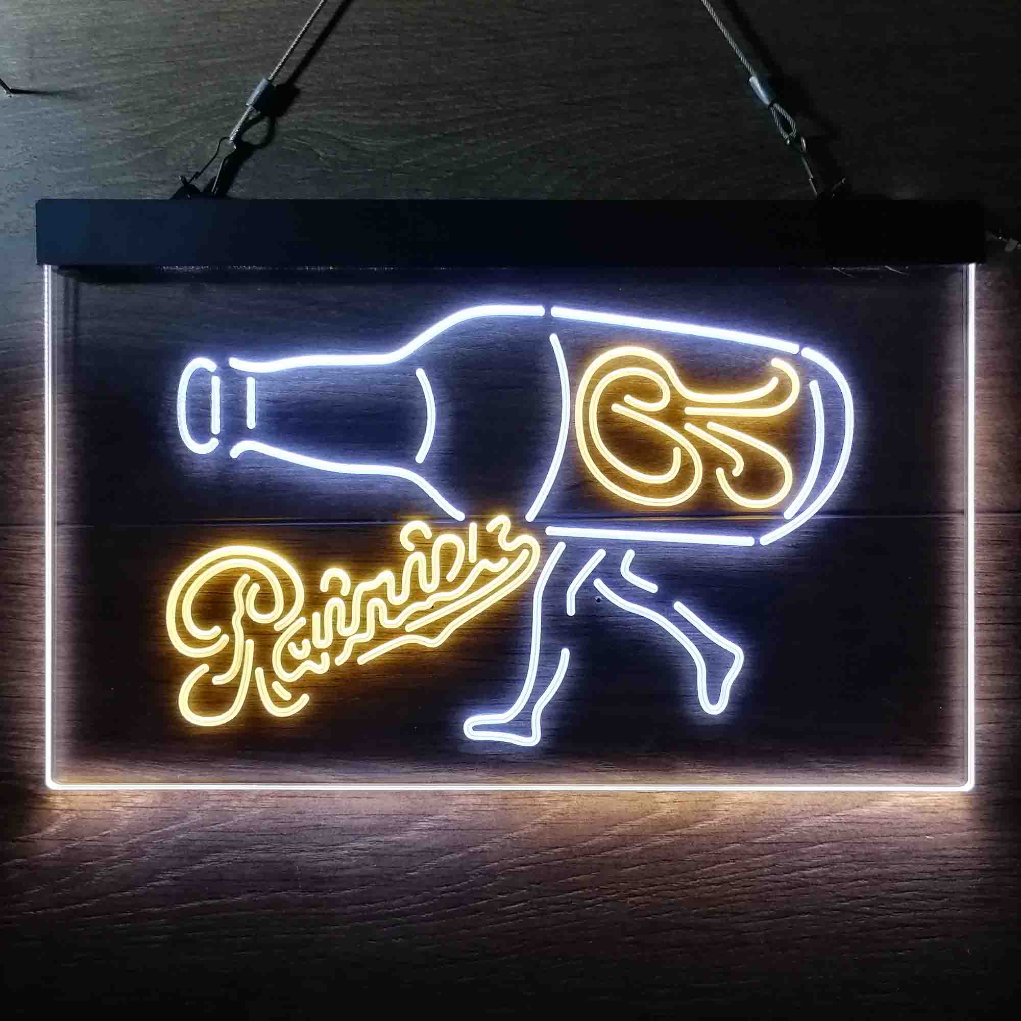 Rainier Walking Bottle Neon LED Sign