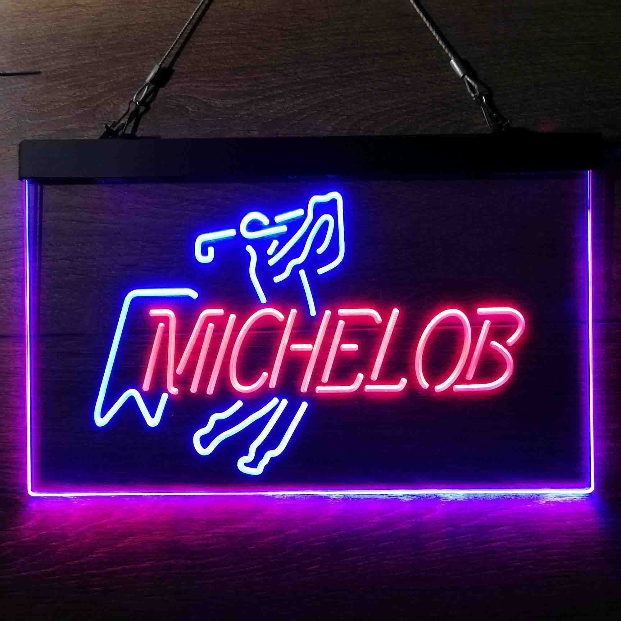 Michelob Golf Neon LED Sign