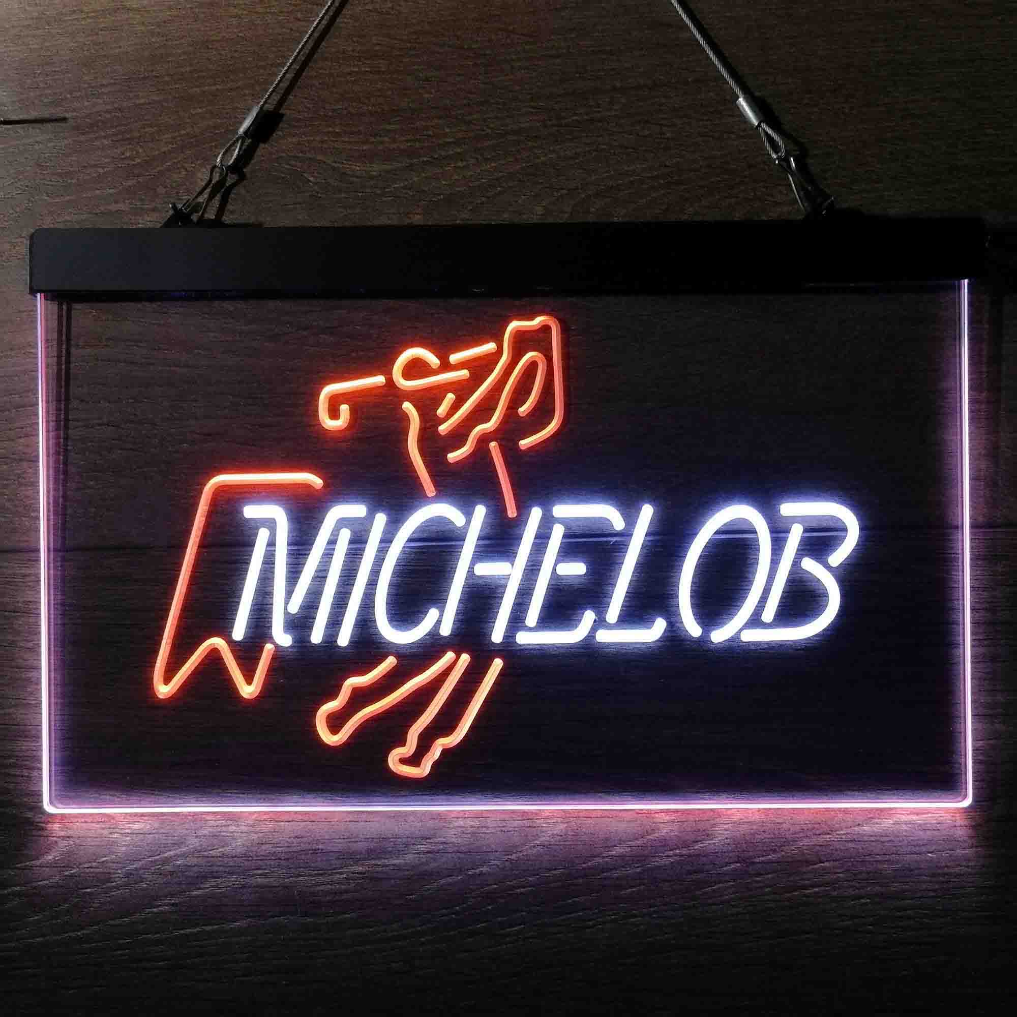 Michelob Golf Neon LED Sign