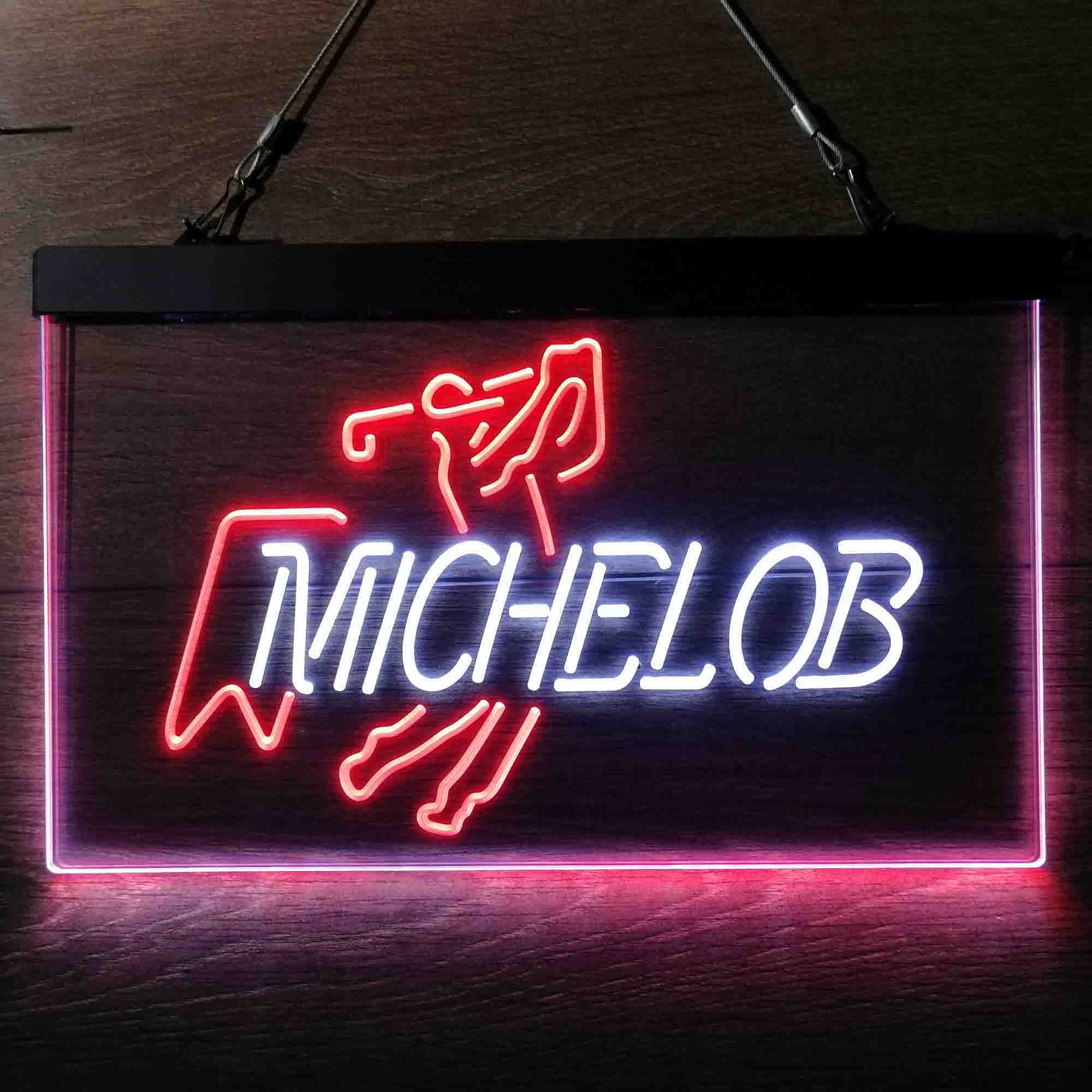 Michelob Golf Neon LED Sign