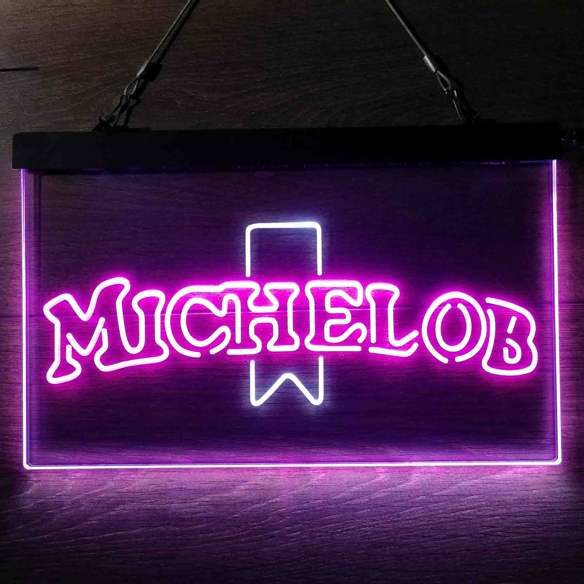 Michelob Logo Neon LED Sign