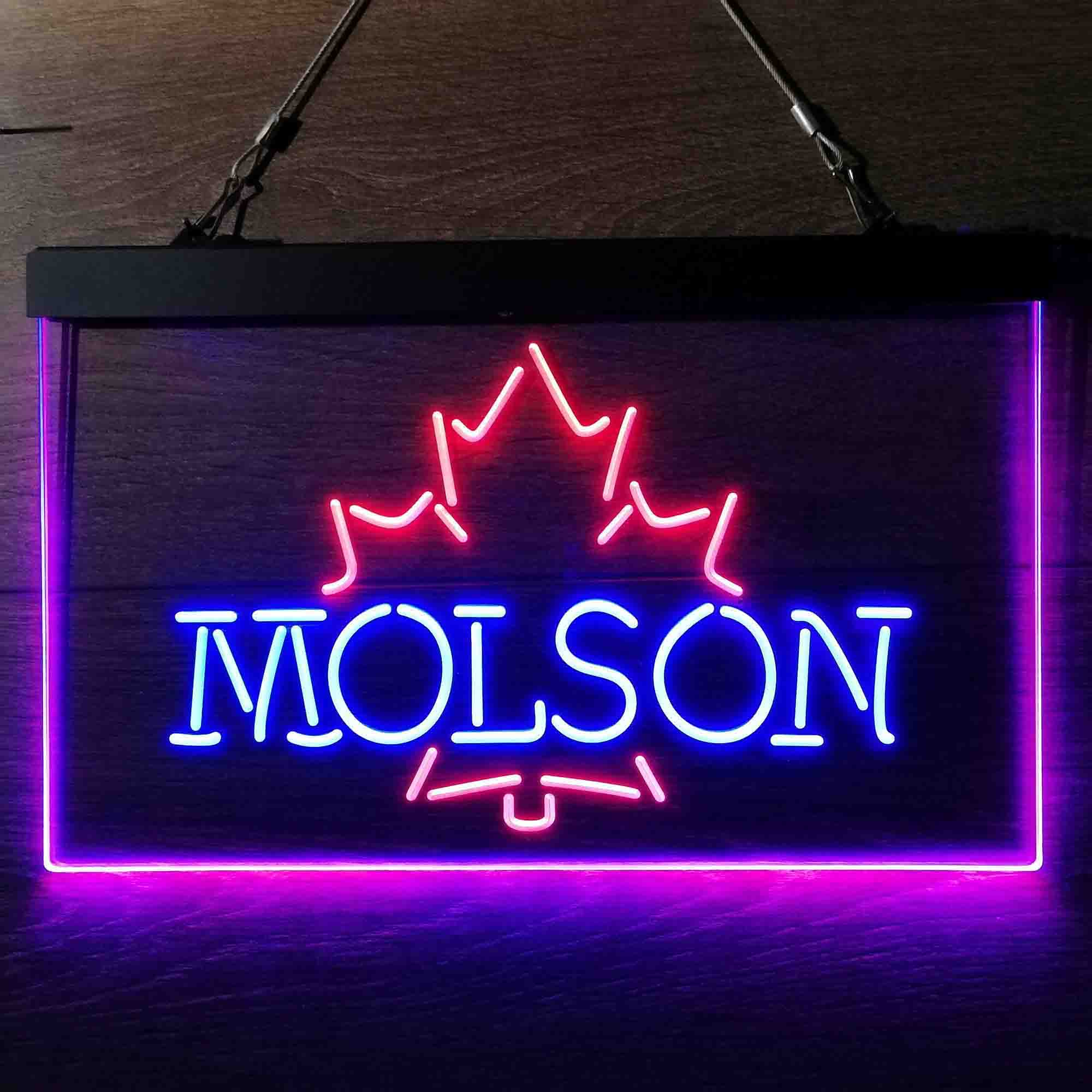 Molson Beer Neon LED Sign