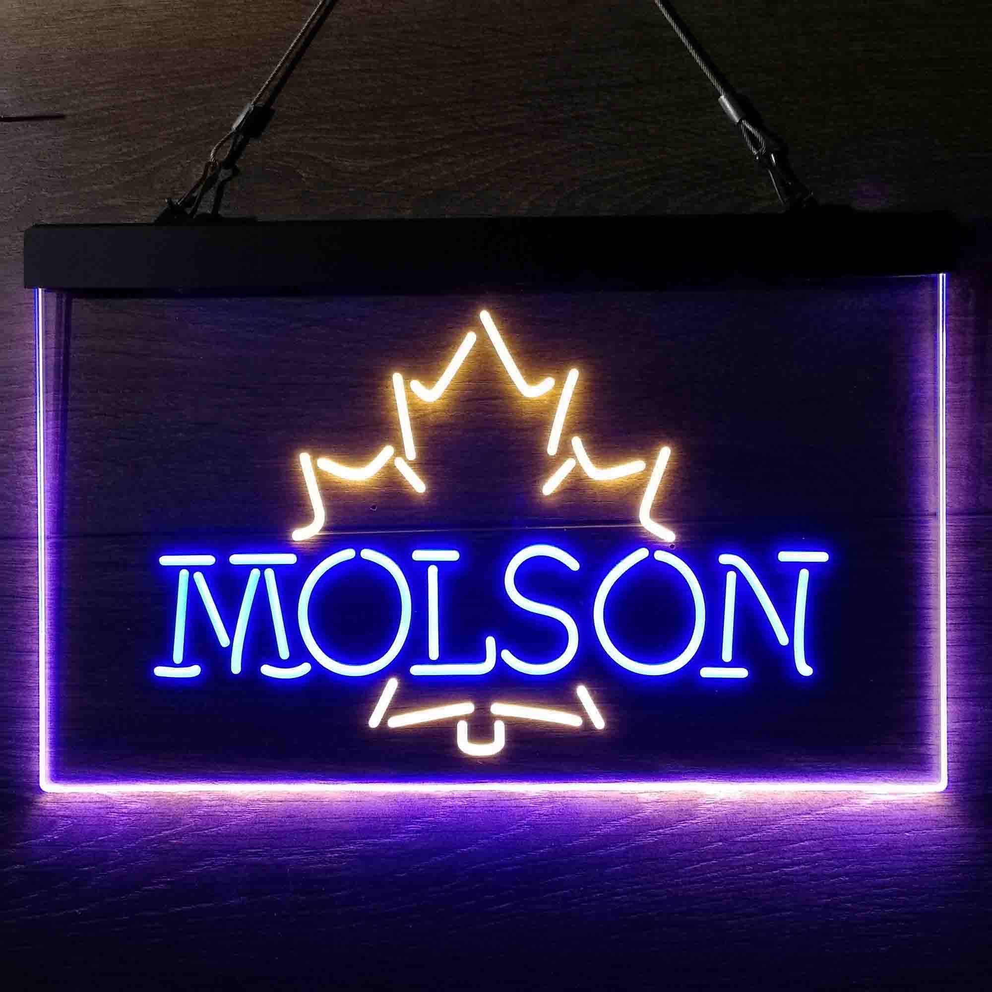 Molson Beer Neon LED Sign