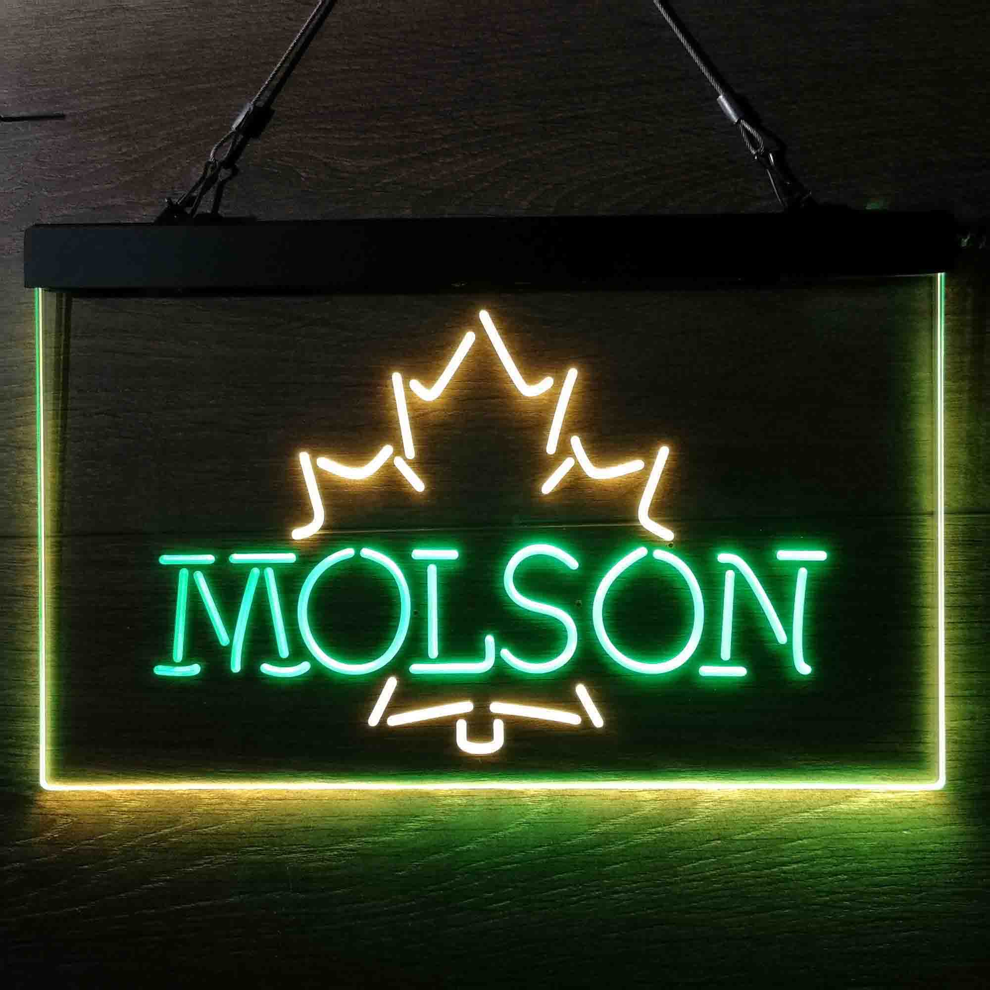 Molson Beer Neon LED Sign