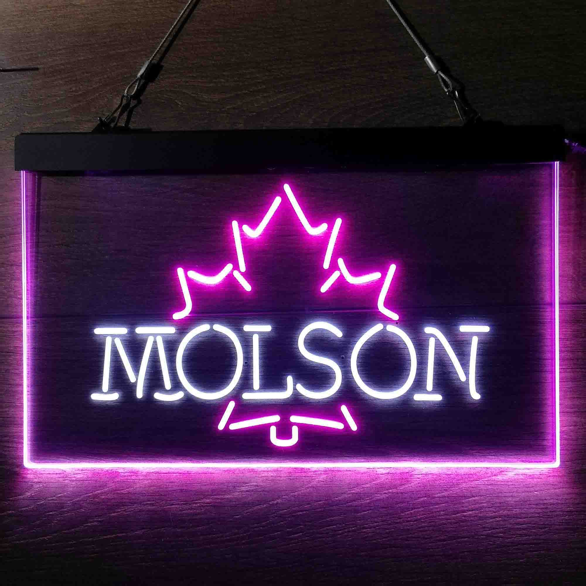 Molson Beer Neon LED Sign