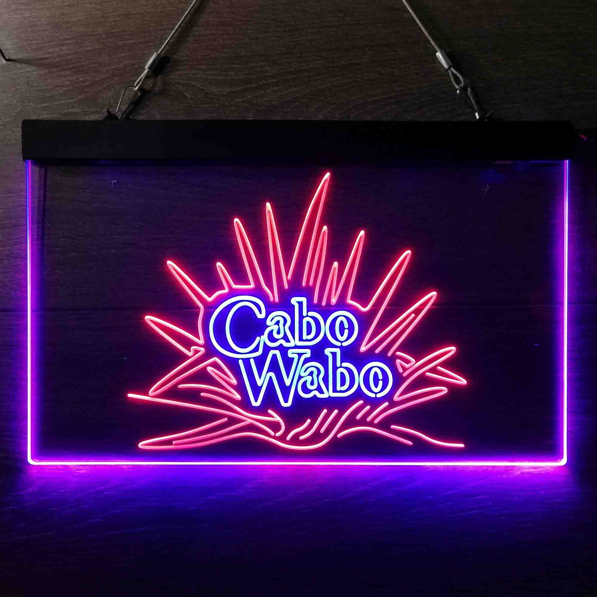 Cabo Wabo Tequila Neon LED Sign