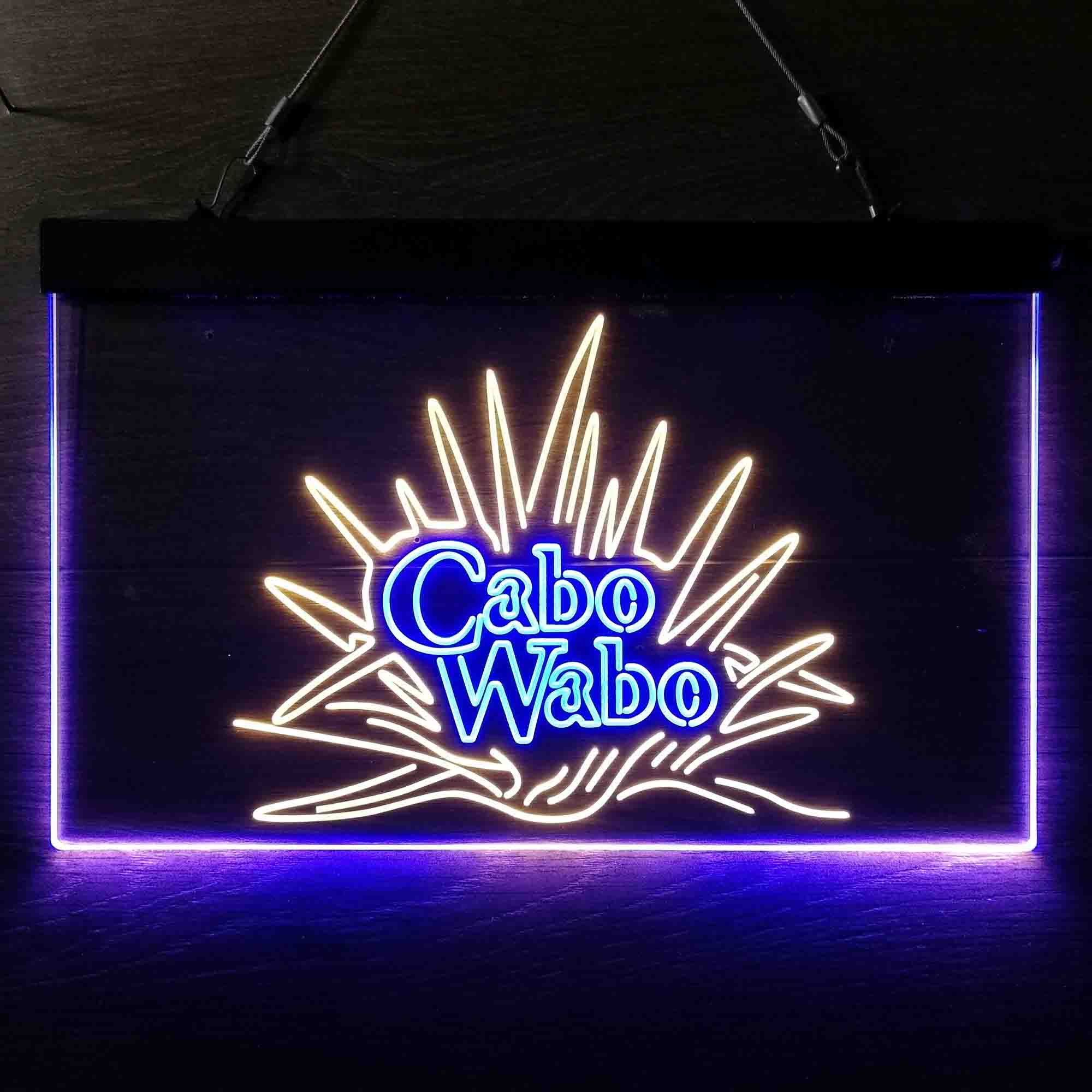 Cabo Wabo Tequila Neon LED Sign