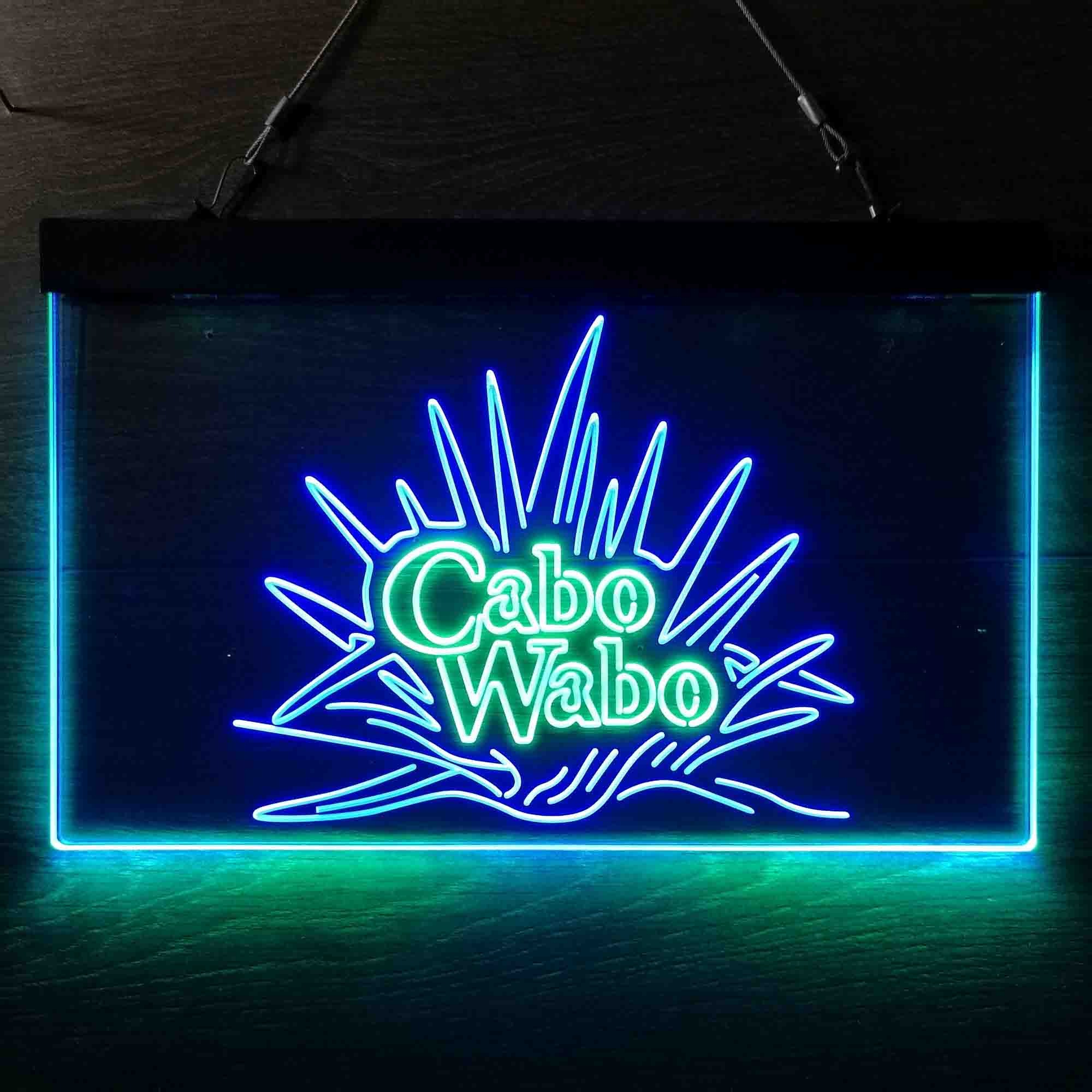 Cabo Wabo Tequila Neon LED Sign