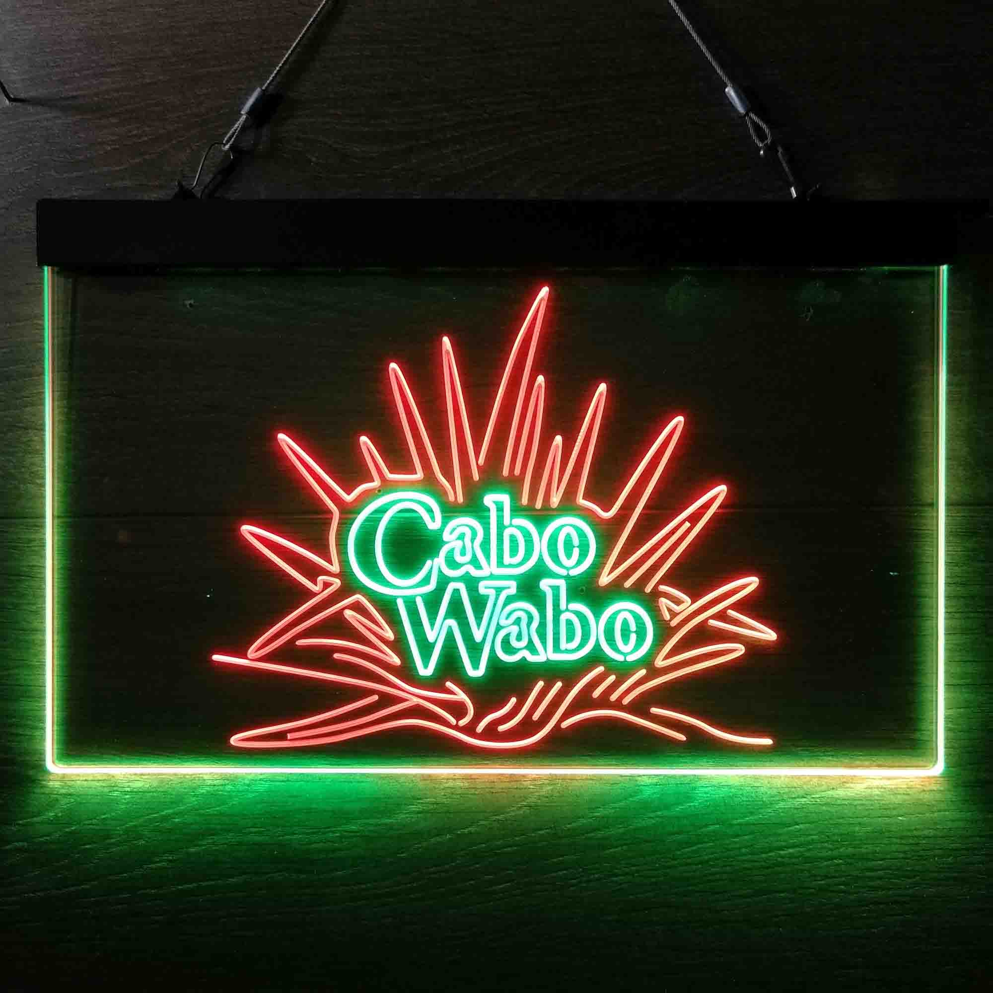 Cabo Wabo Tequila Neon LED Sign