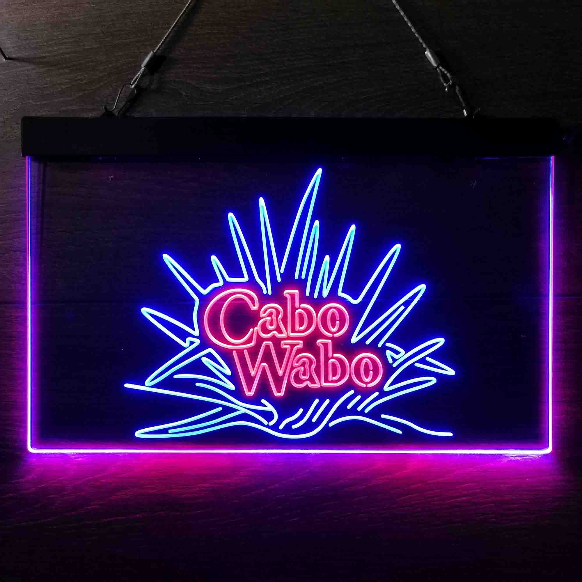 Cabo Wabo Tequila Neon LED Sign