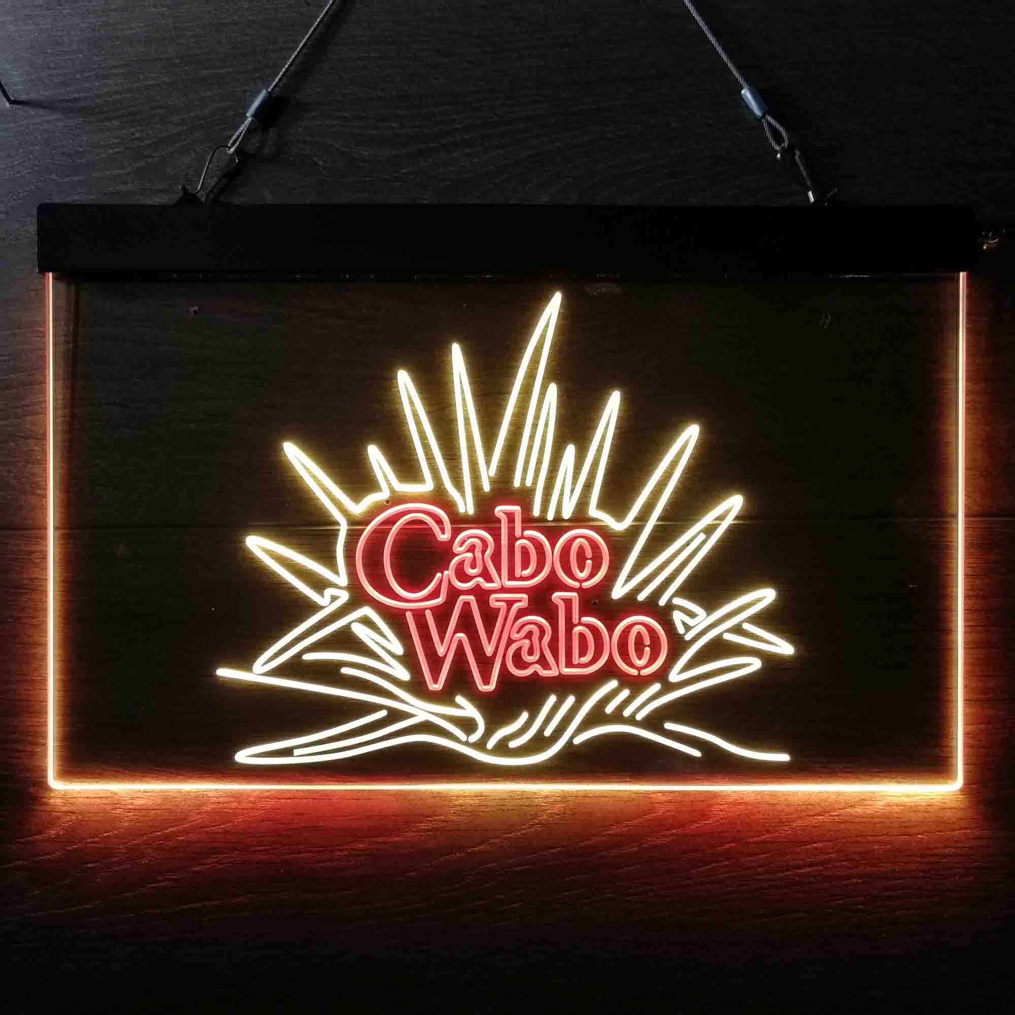 Cabo Wabo Tequila Neon LED Sign