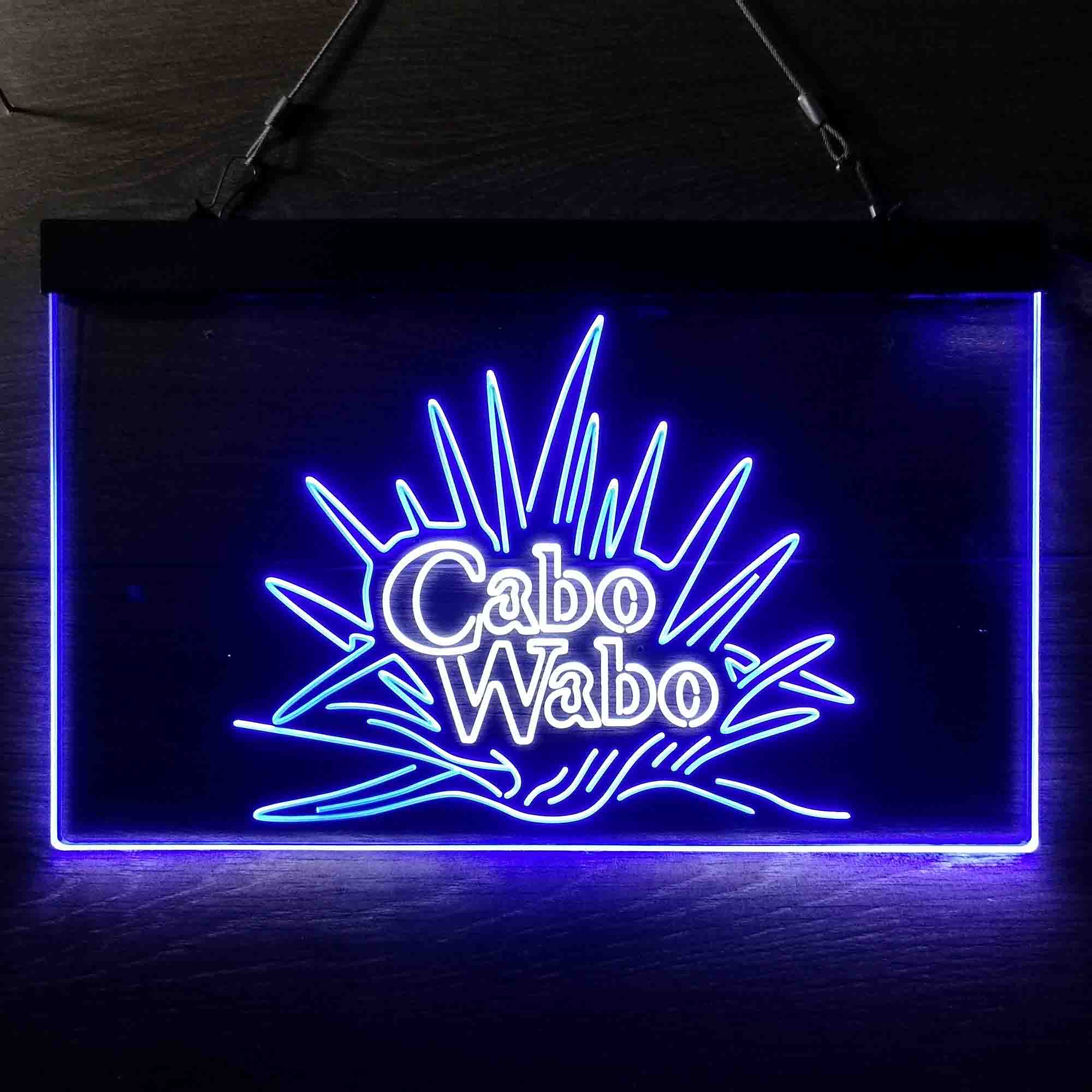 Cabo Wabo Tequila Neon LED Sign