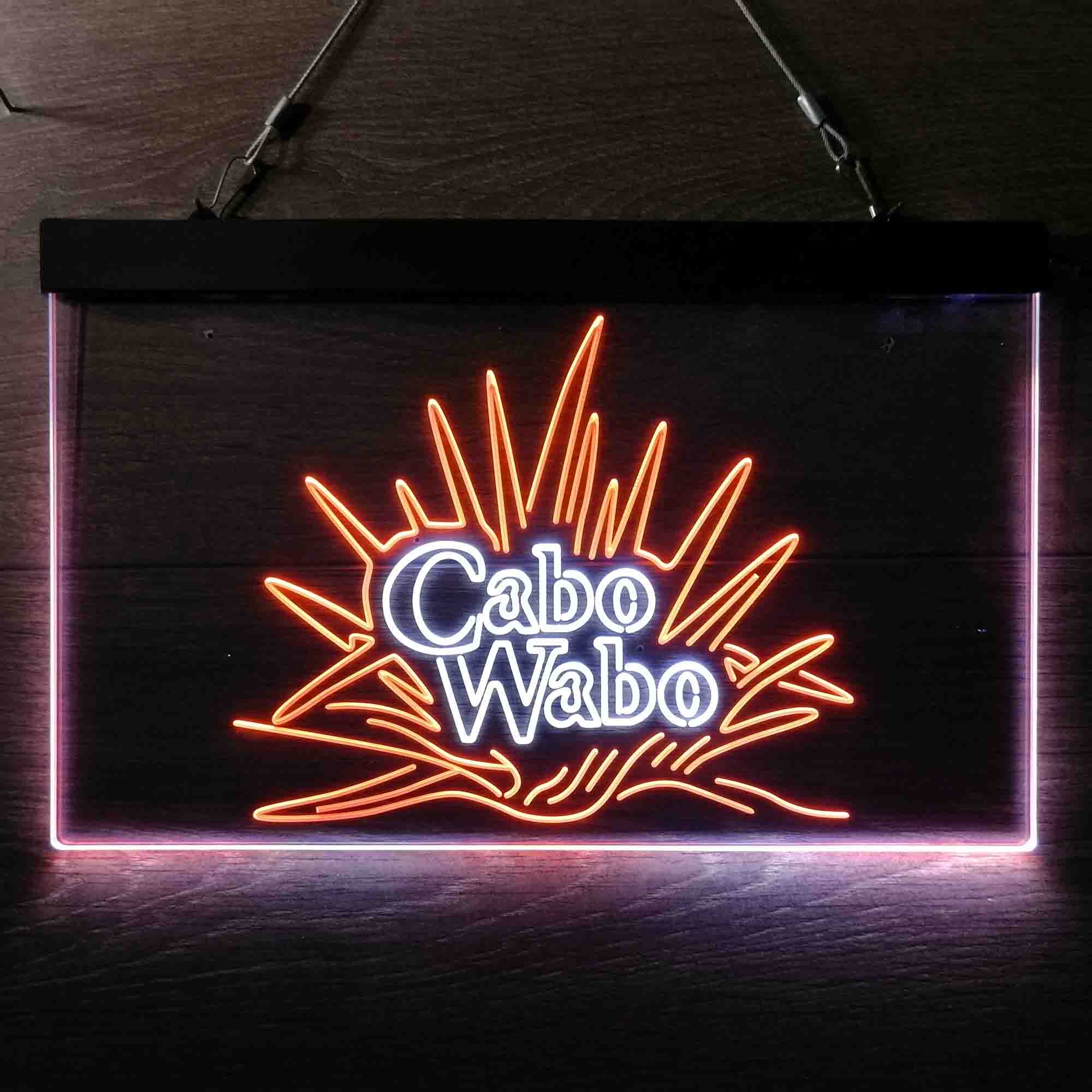 Cabo Wabo Tequila Neon LED Sign