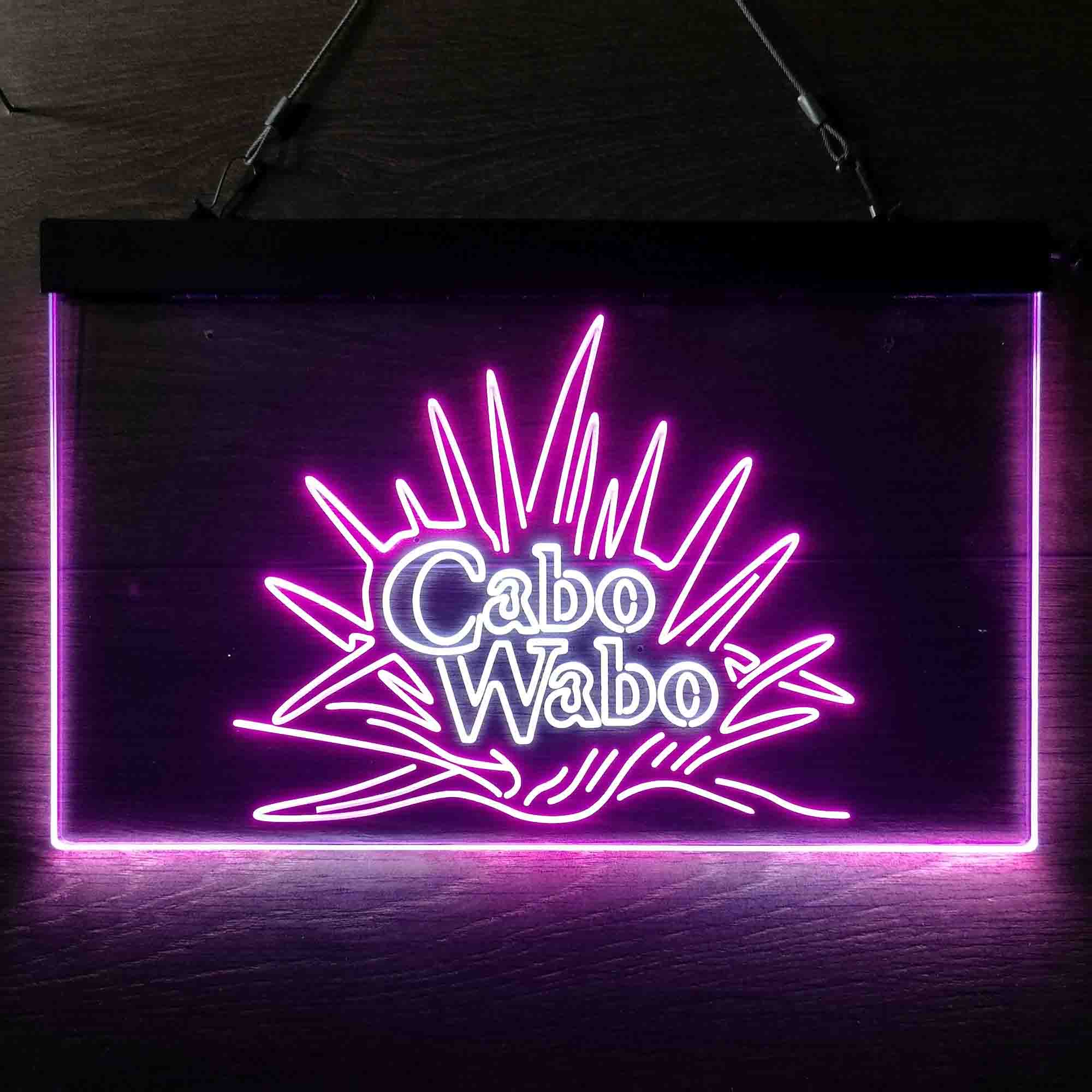 Cabo Wabo Tequila Neon LED Sign