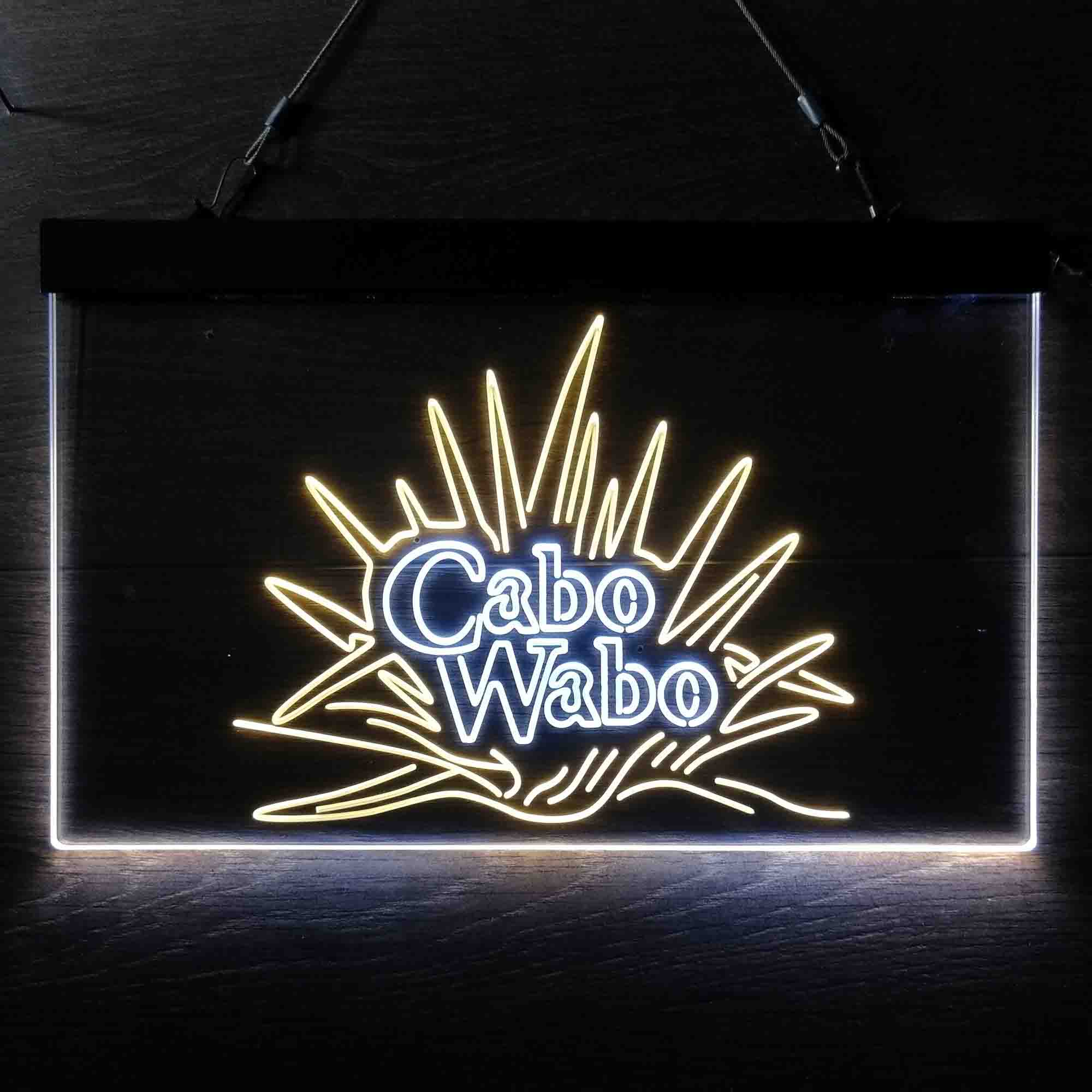 Cabo Wabo Tequila Neon LED Sign