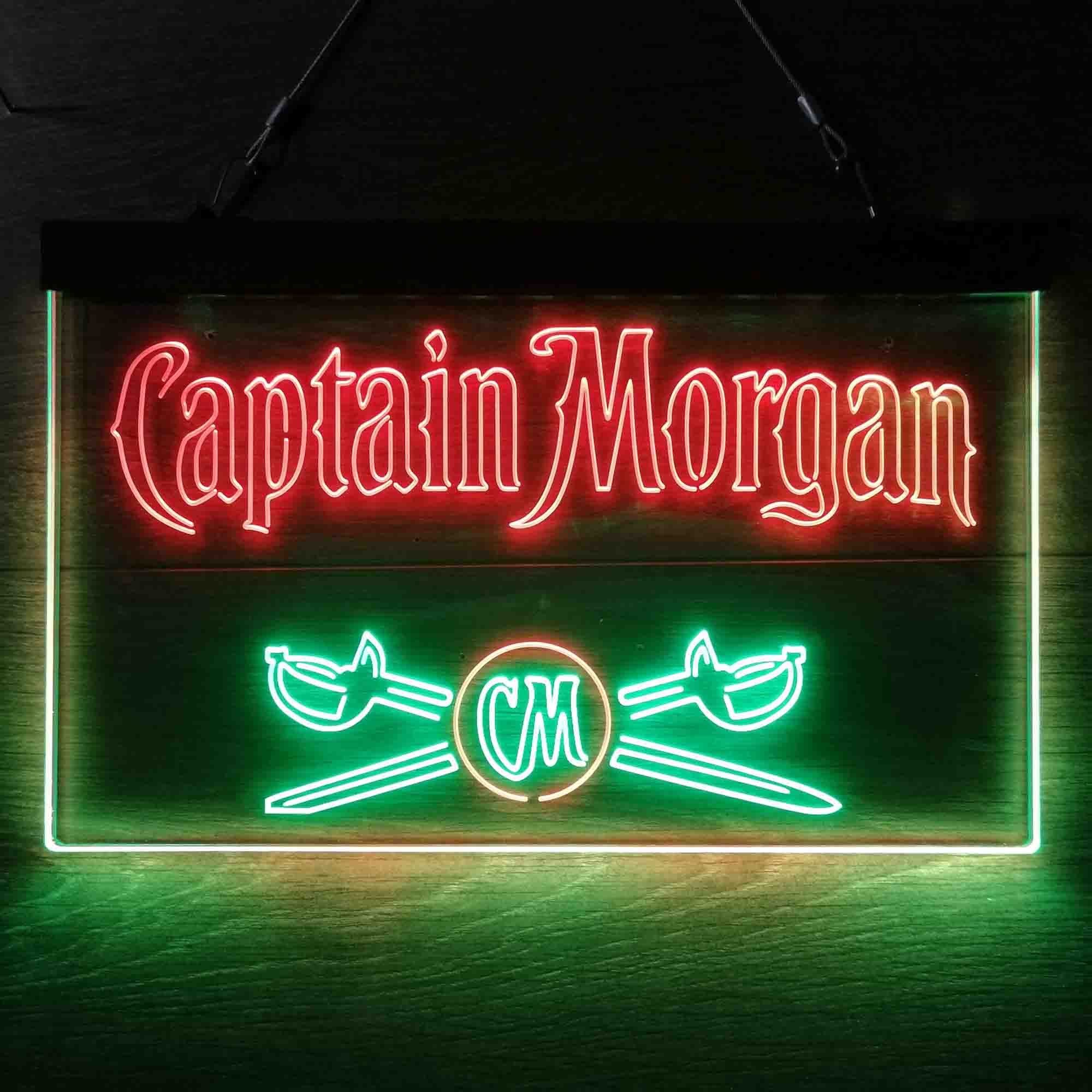 CM Captain Morgan Neon LED Sign