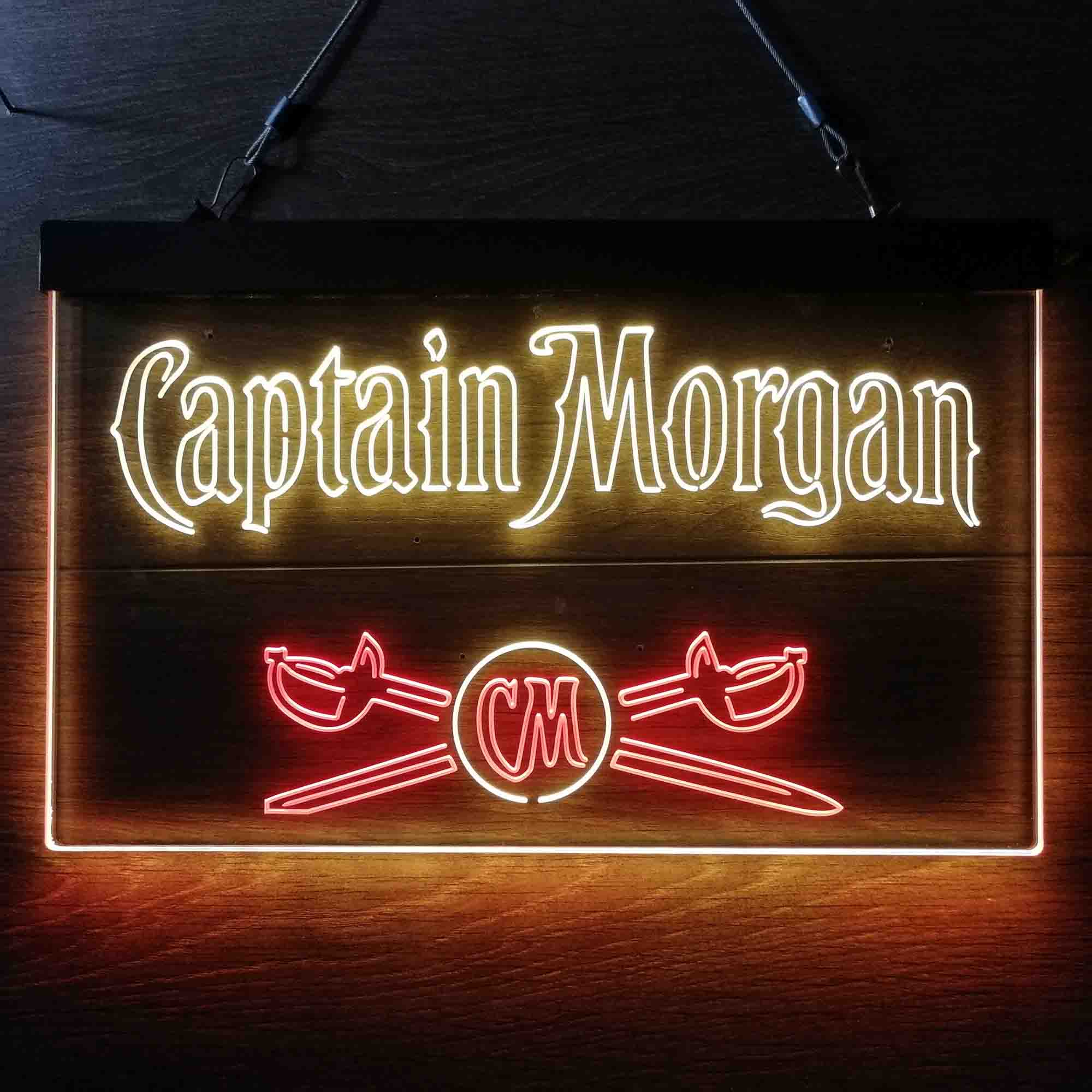 CM Captain Morgan Neon LED Sign