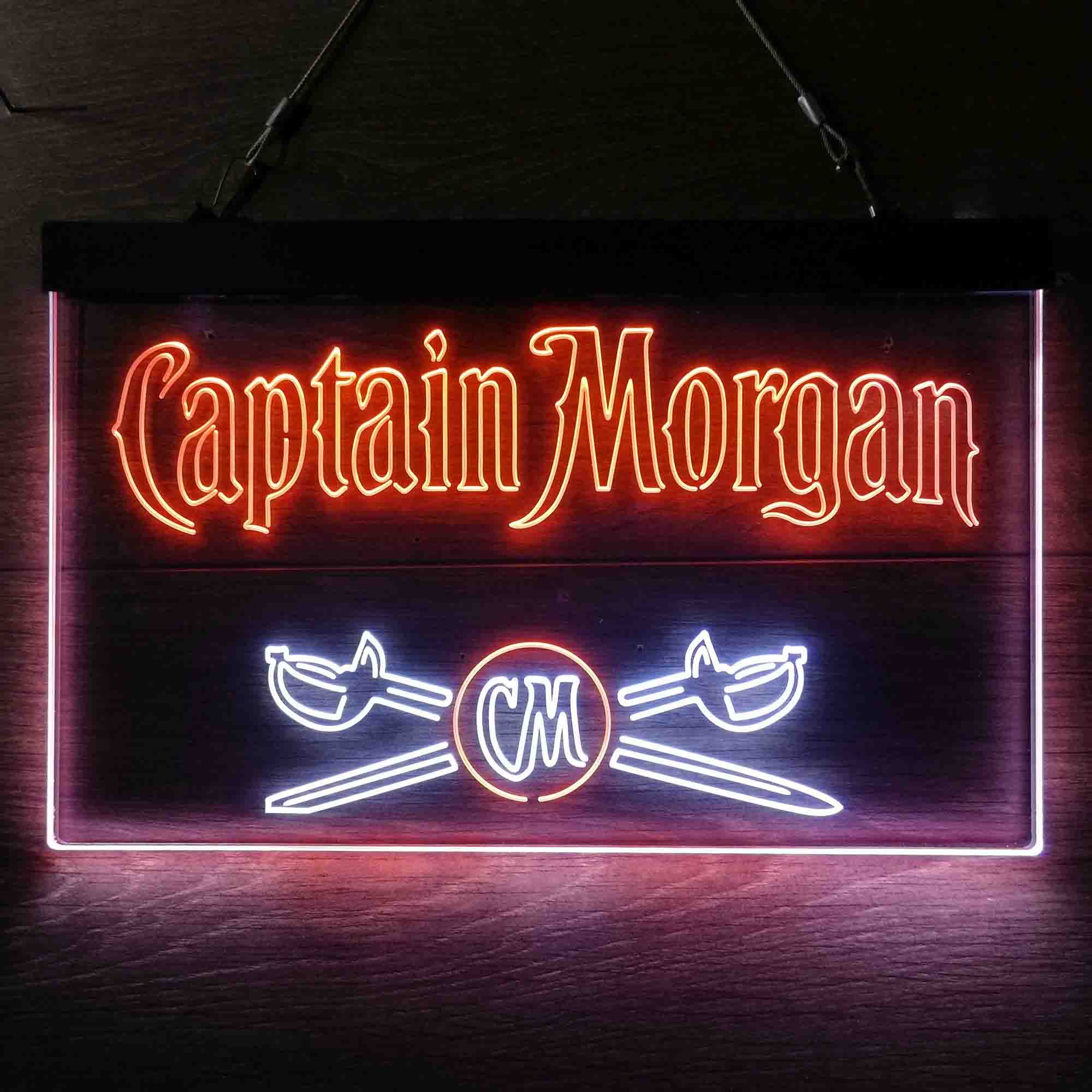 CM Captain Morgan Neon LED Sign